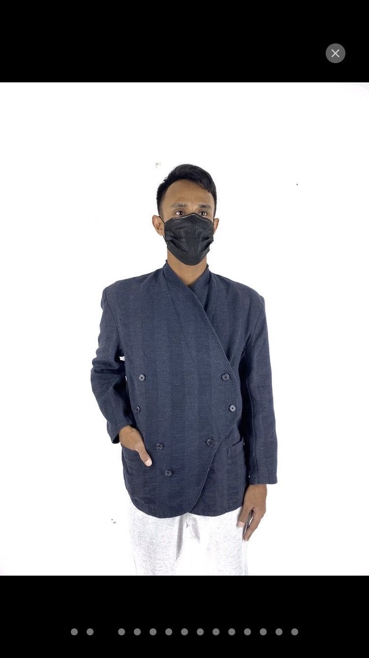Yohji Yamamoto RARE!!Ys For Men indigo stiching stripe nice design Size US M / EU 48-50 / 2 - 4 Thumbnail