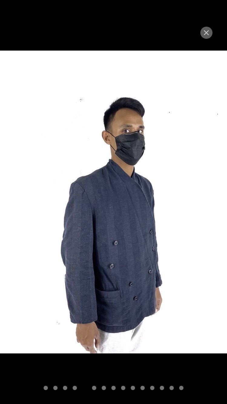 Yohji Yamamoto RARE!!Ys For Men indigo stiching stripe nice design Size US M / EU 48-50 / 2 - 6 Thumbnail