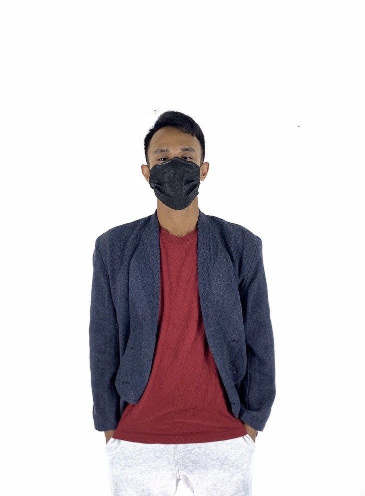 Yohji Yamamoto RARE!!Ys For Men indigo stiching stripe nice design Size US M / EU 48-50 / 2 - 12 Thumbnail