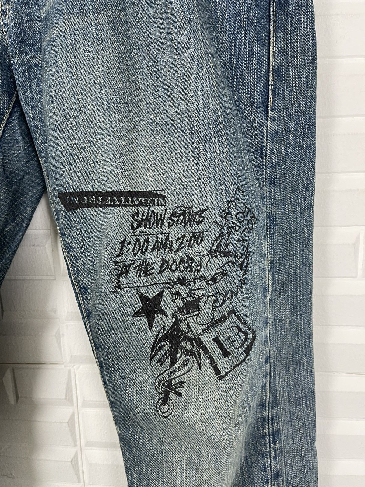 Japanese Brand Stunning Japanese Brand DEAD REVENGE Evil Size US 34 / EU 50 - 7 Thumbnail