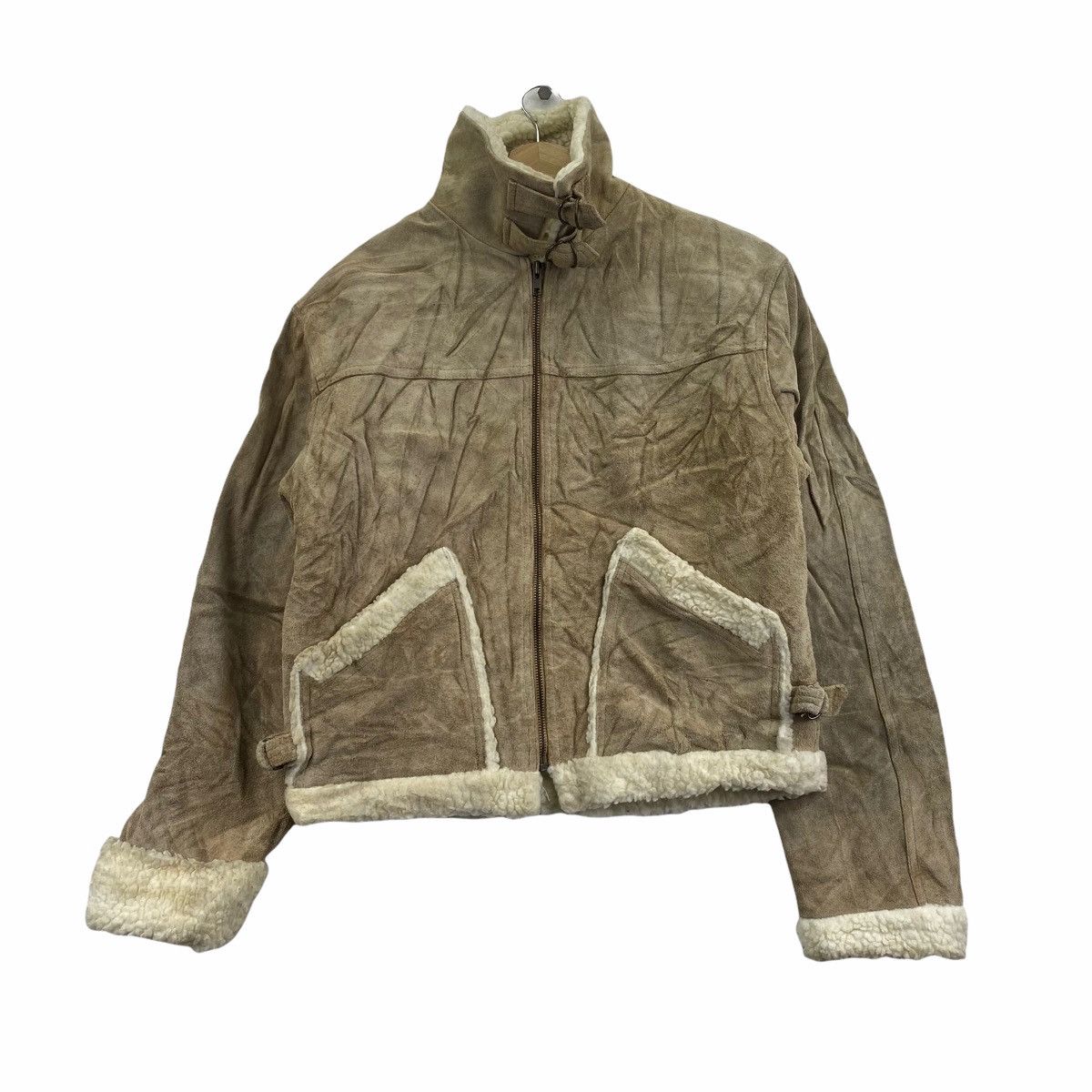 Vintage Sunvalley Attached Sherpa Collegiate Jacket