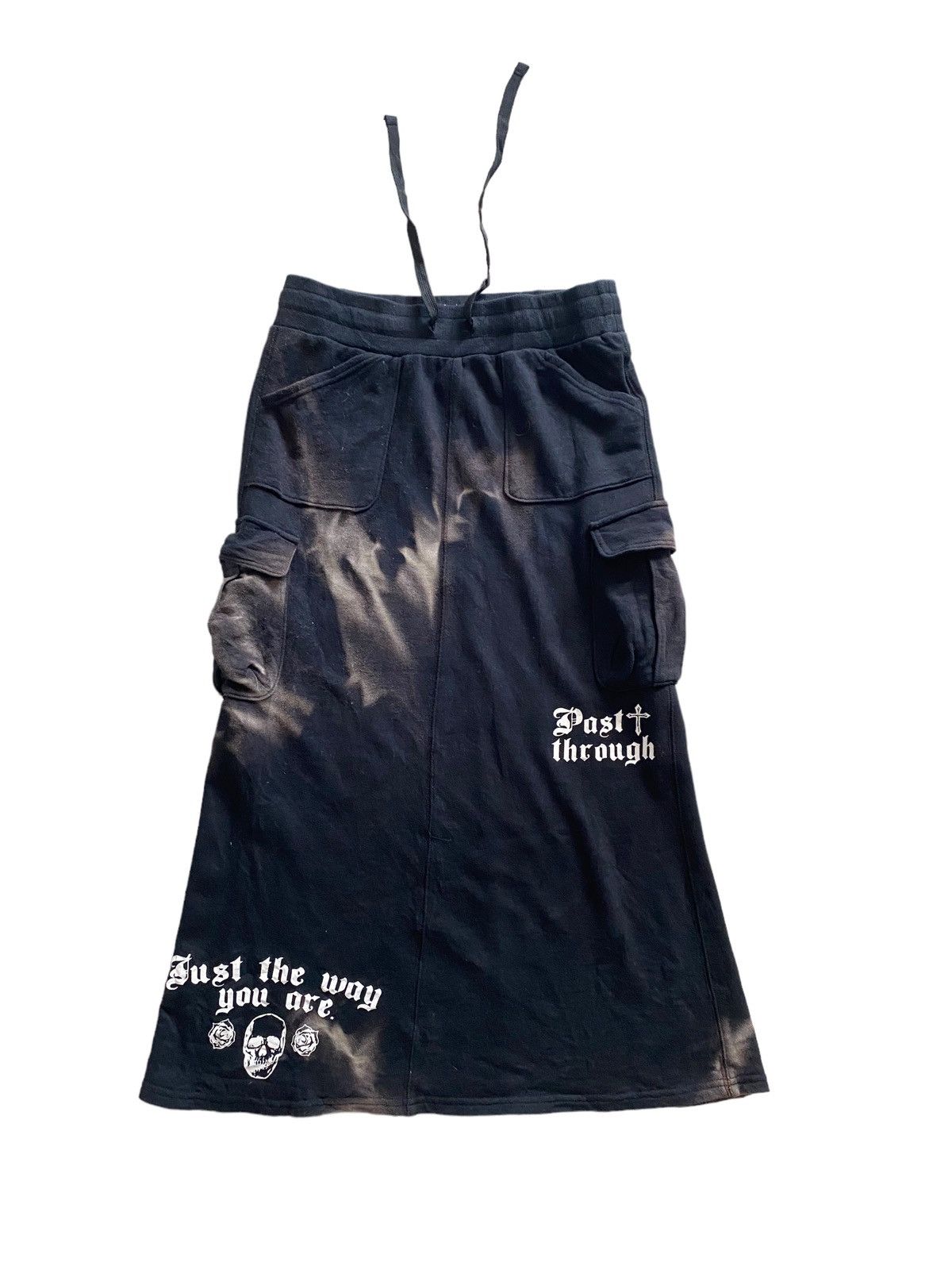 Japanese Brand × Seditionaries ☠️💥BAD NEW Skirt Punk asid Wash Skull nice design Size 32" / US 10 / IT 46 - 14 Thumbnail