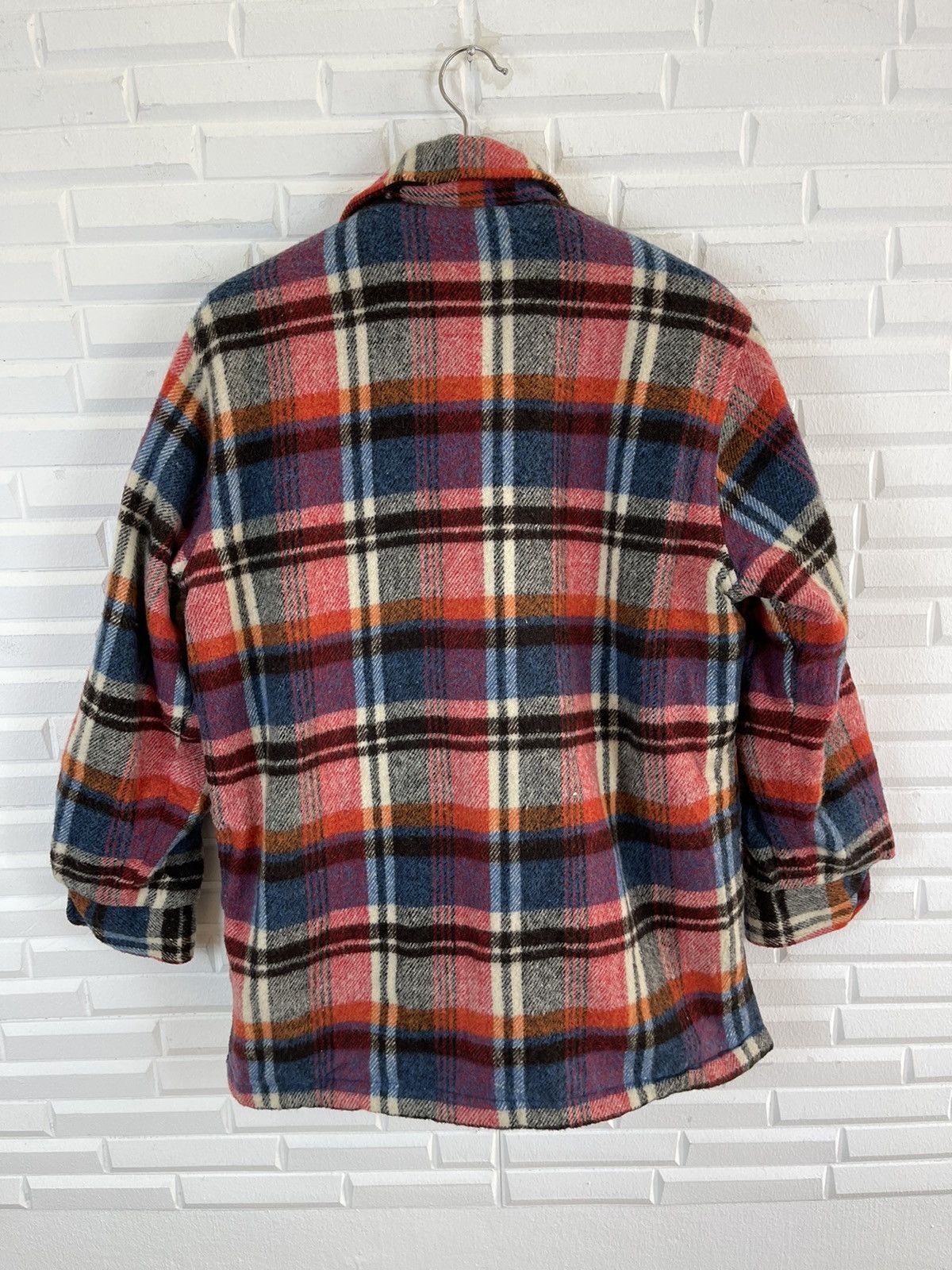 Flannel × Japanese Brand 🔥WINTER SHERPA Vtg Flannel Jacket Shearling Wool Streetwear Size US L / EU 52-54 / 3 - 6 Thumbnail