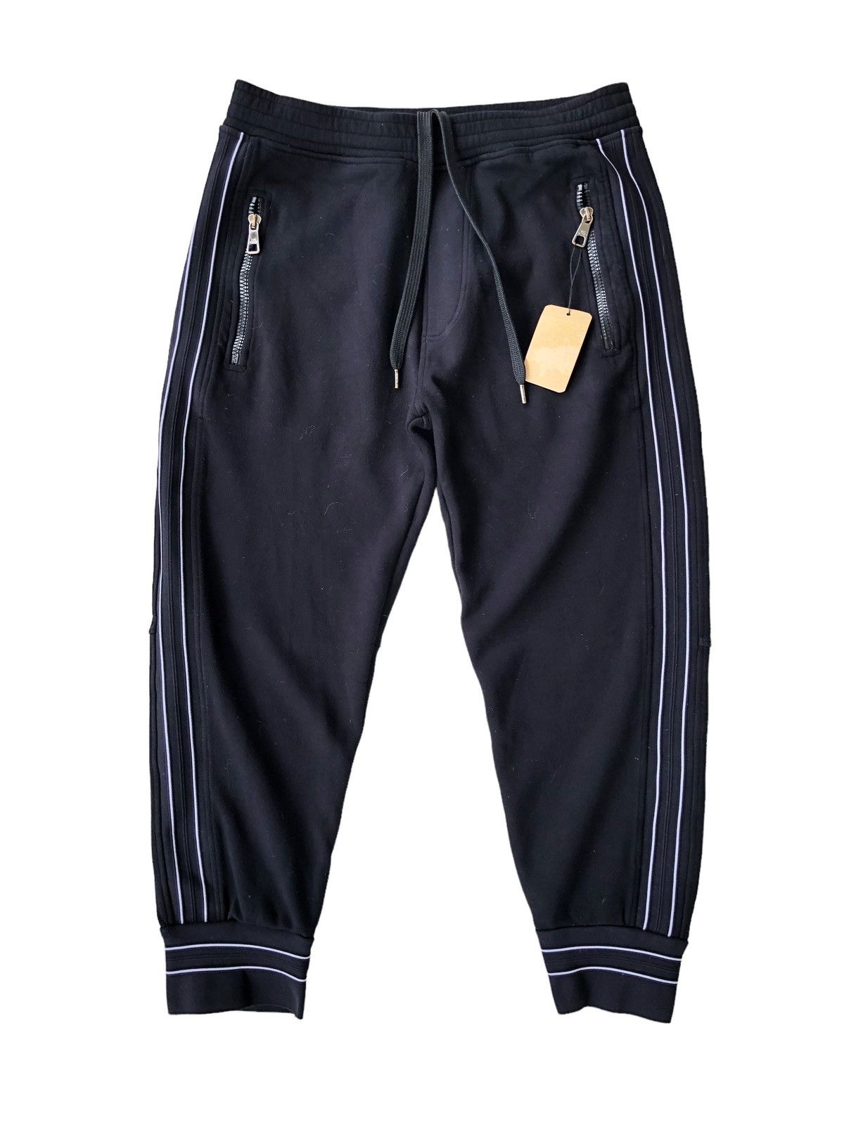 Neil Barrett GRAIL🔥AW20 Neil Barrett 🇮🇹 Side Zipper Skinny Fit Jogger Size US 32 / EU 48 - 1 Thumbnail