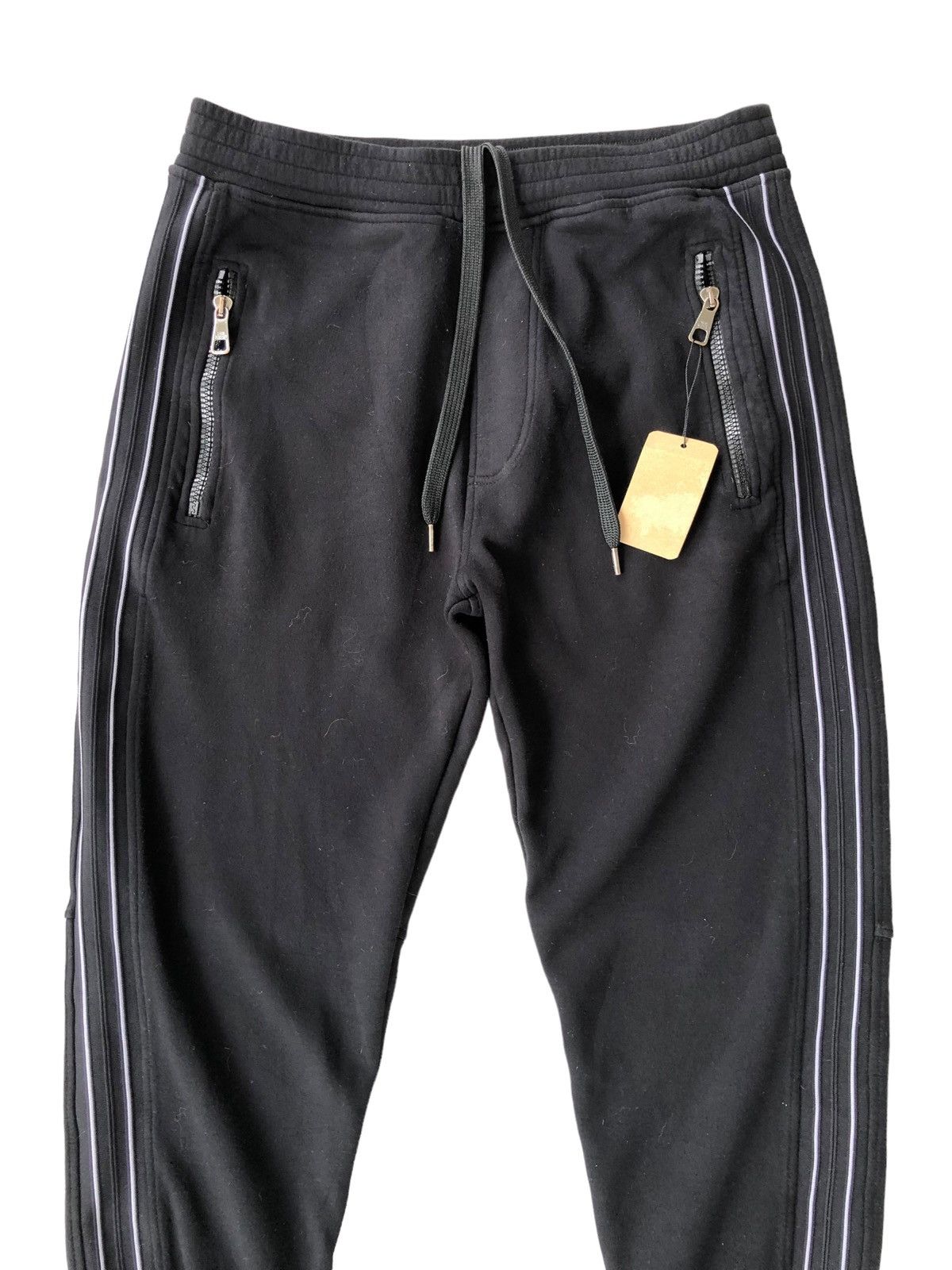 Neil Barrett GRAIL🔥AW20 Neil Barrett 🇮🇹 Side Zipper Skinny Fit Jogger Size US 32 / EU 48 - 2 Thumbnail