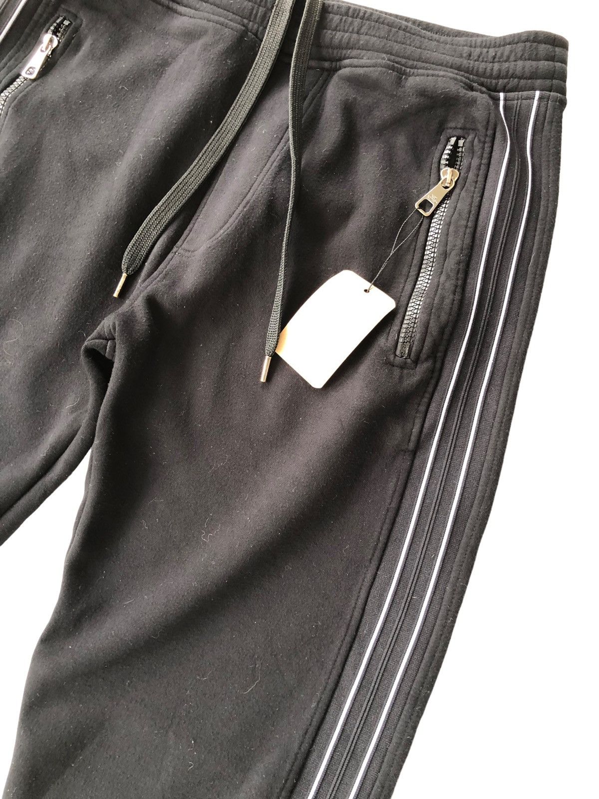 Neil Barrett GRAIL🔥AW20 Neil Barrett 🇮🇹 Side Zipper Skinny Fit Jogger Size US 32 / EU 48 - 3 Thumbnail
