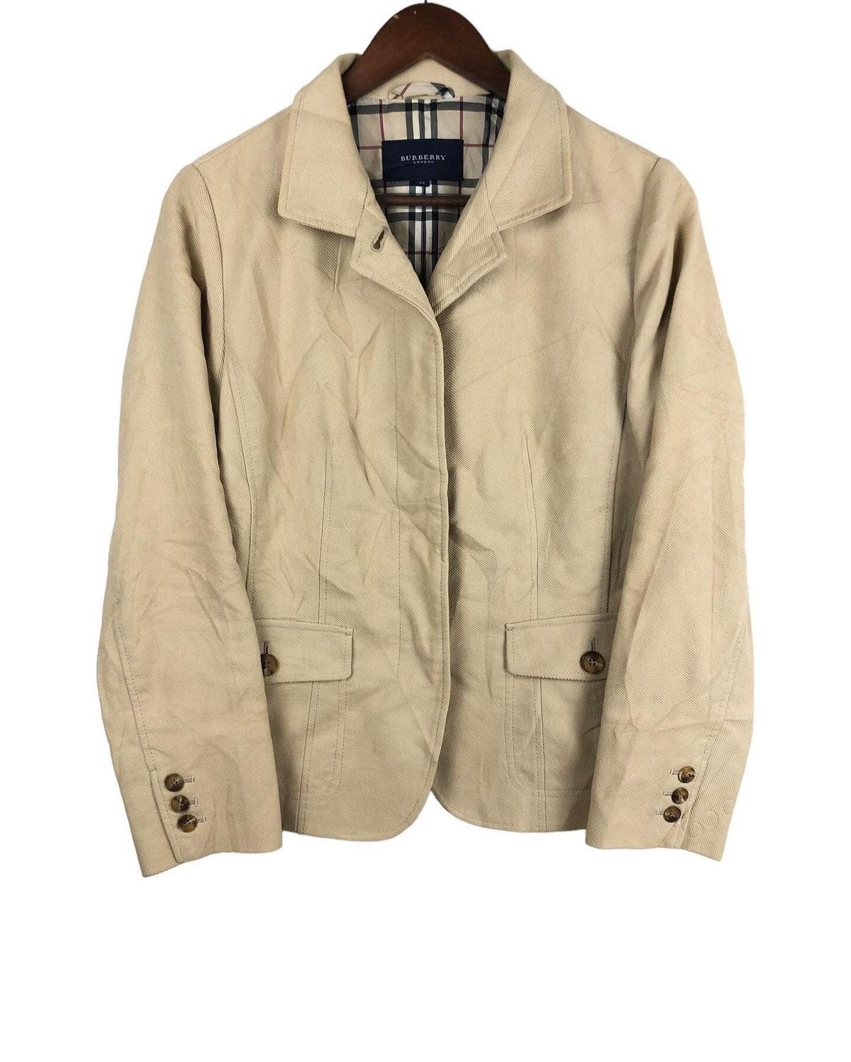 Burberrys Nova Check Suit Jacket