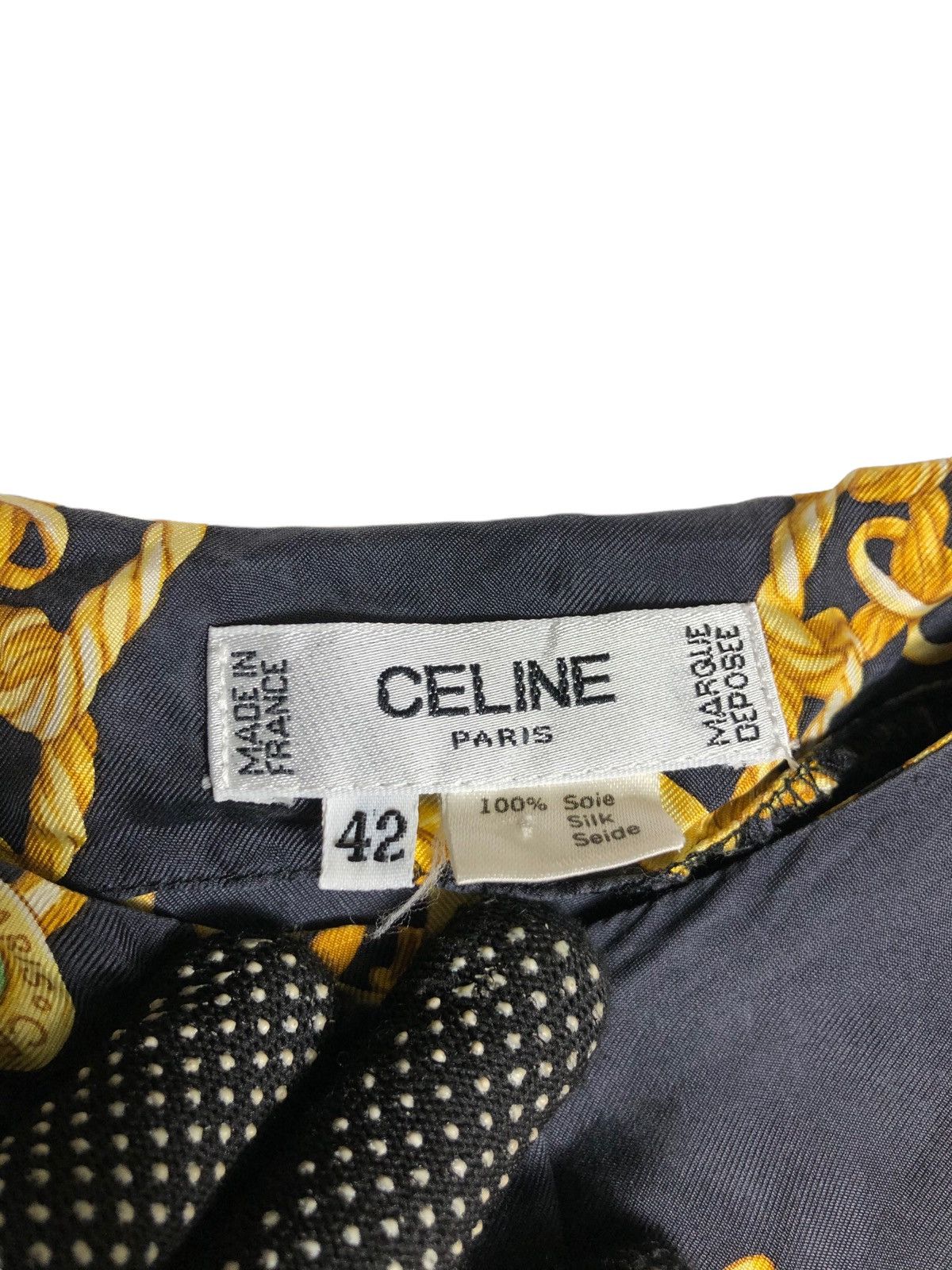 Celine × Vintage Vintage Celine button up blouse Size M / US 6-8 / IT 42-44 - 8 Thumbnail