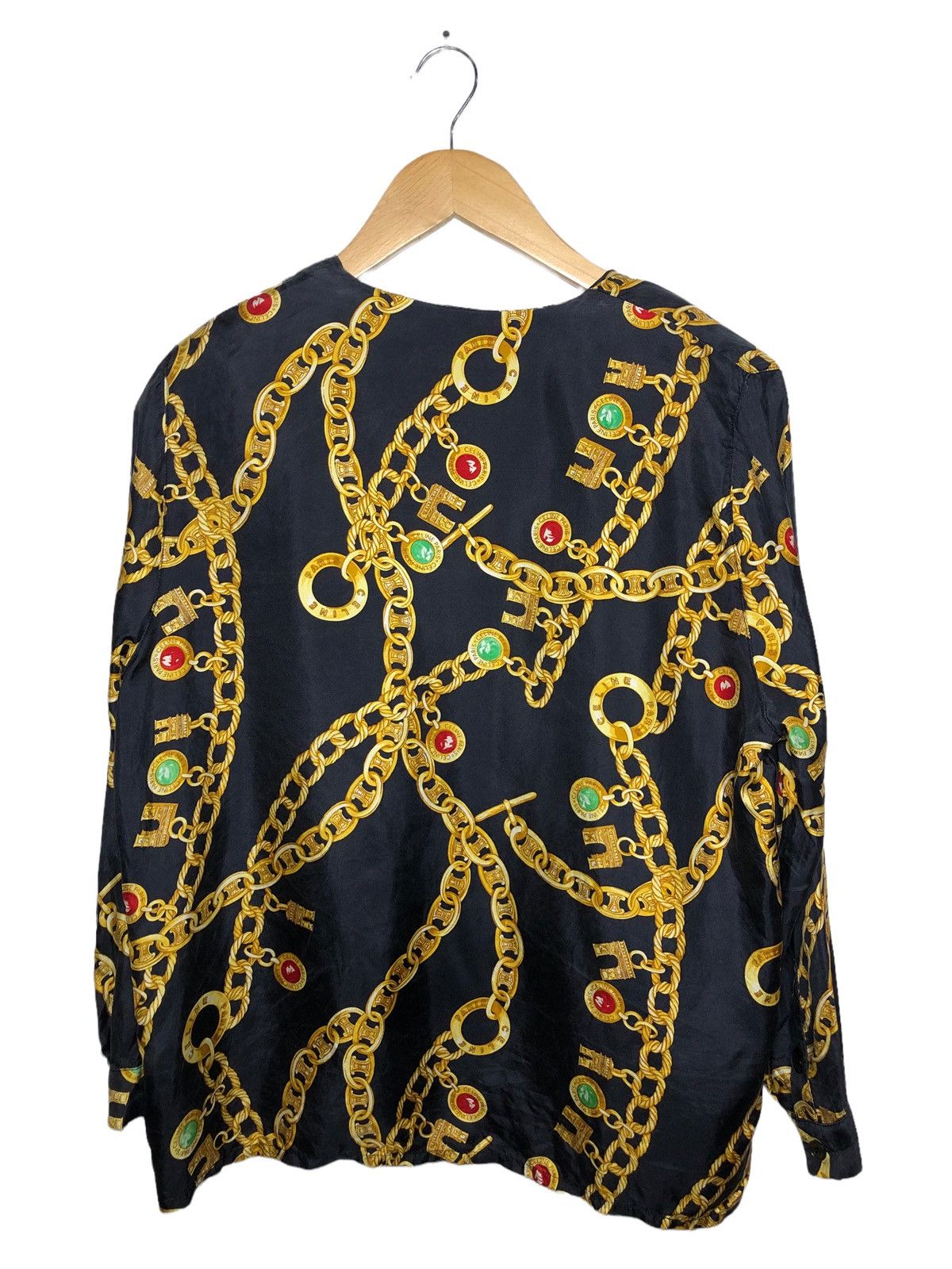 Celine × Vintage Vintage Celine button up blouse Size M / US 6-8 / IT 42-44 - 2 Thumbnail