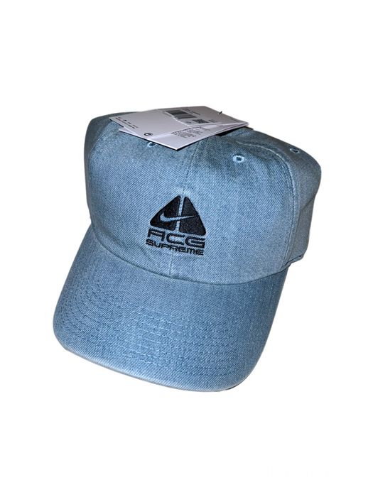 Supreme Supreme x Nike ACG Denim 6-Panel Hat | Grailed