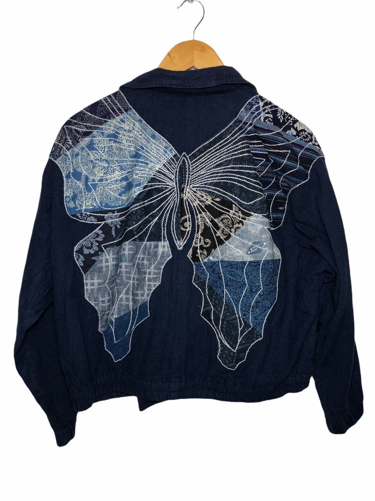 Beauty Beast Japanese Brand embroidered Butterfly Art big logo jacket Size US L / EU 52-54 / 3 - 1 Thumbnail