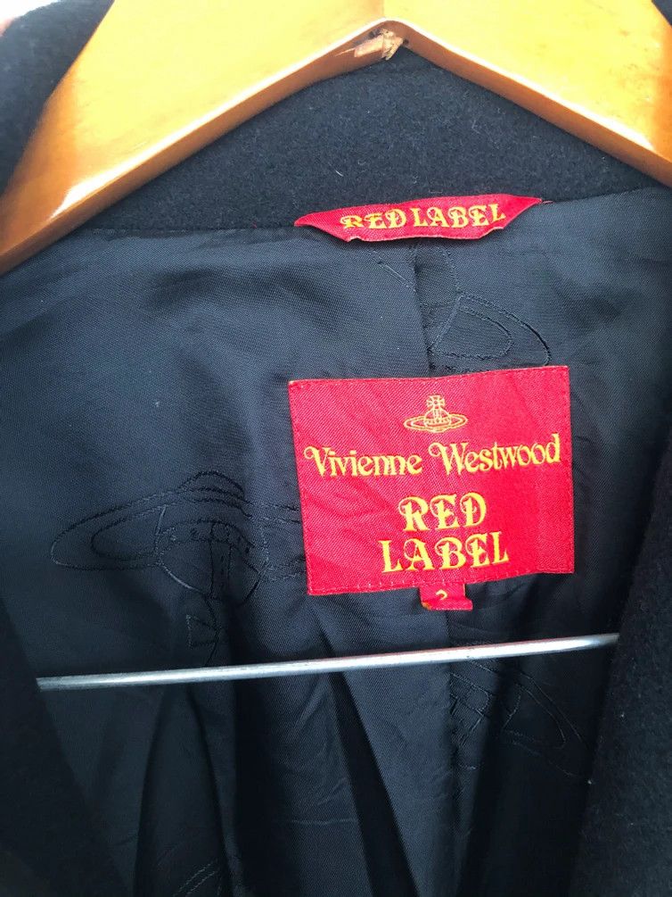 Vintage VINTAGE V.WESTWOOD RED LABEL WOOL DOUBLE BREASTED COAT Size S / US 4 / IT 40 - 7 Thumbnail