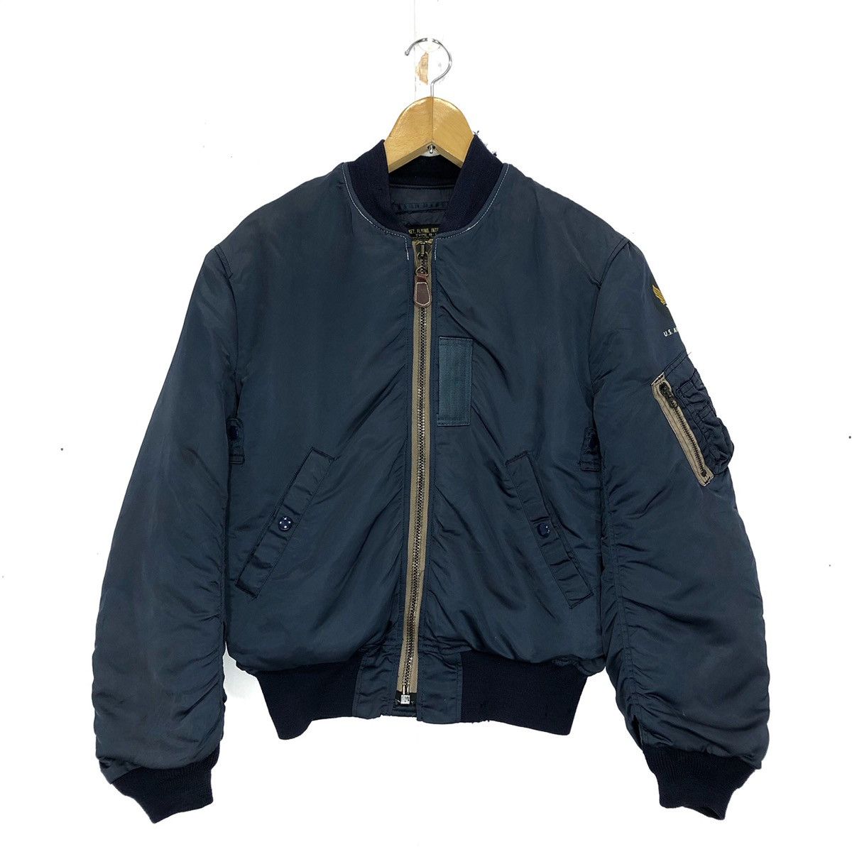 Us Air Force Military Type B15C Bomber Flying Jacket