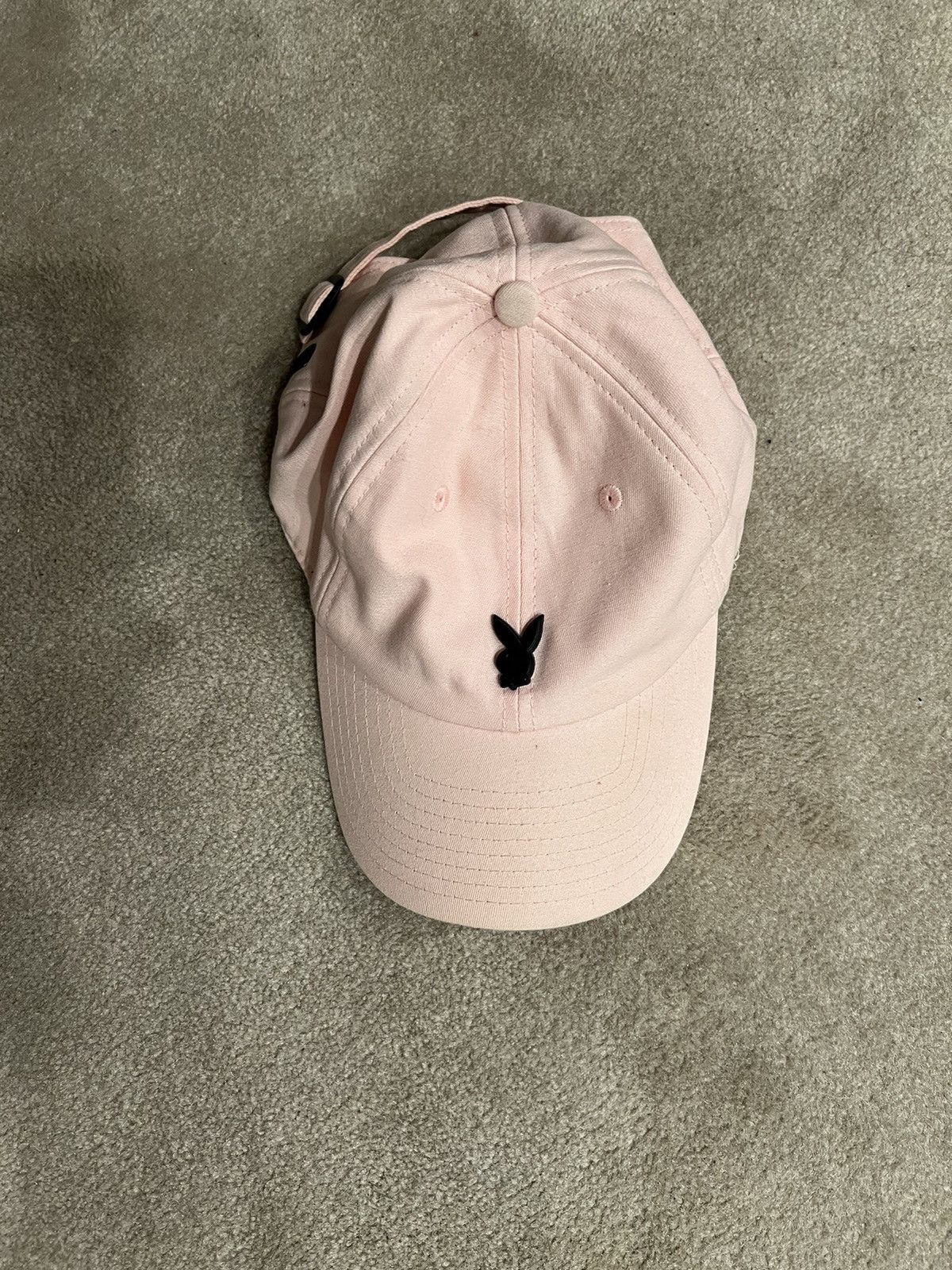 Pacsun × Playboy × Streetwear Playboy Embossed Metal Logo Cap | Grailed