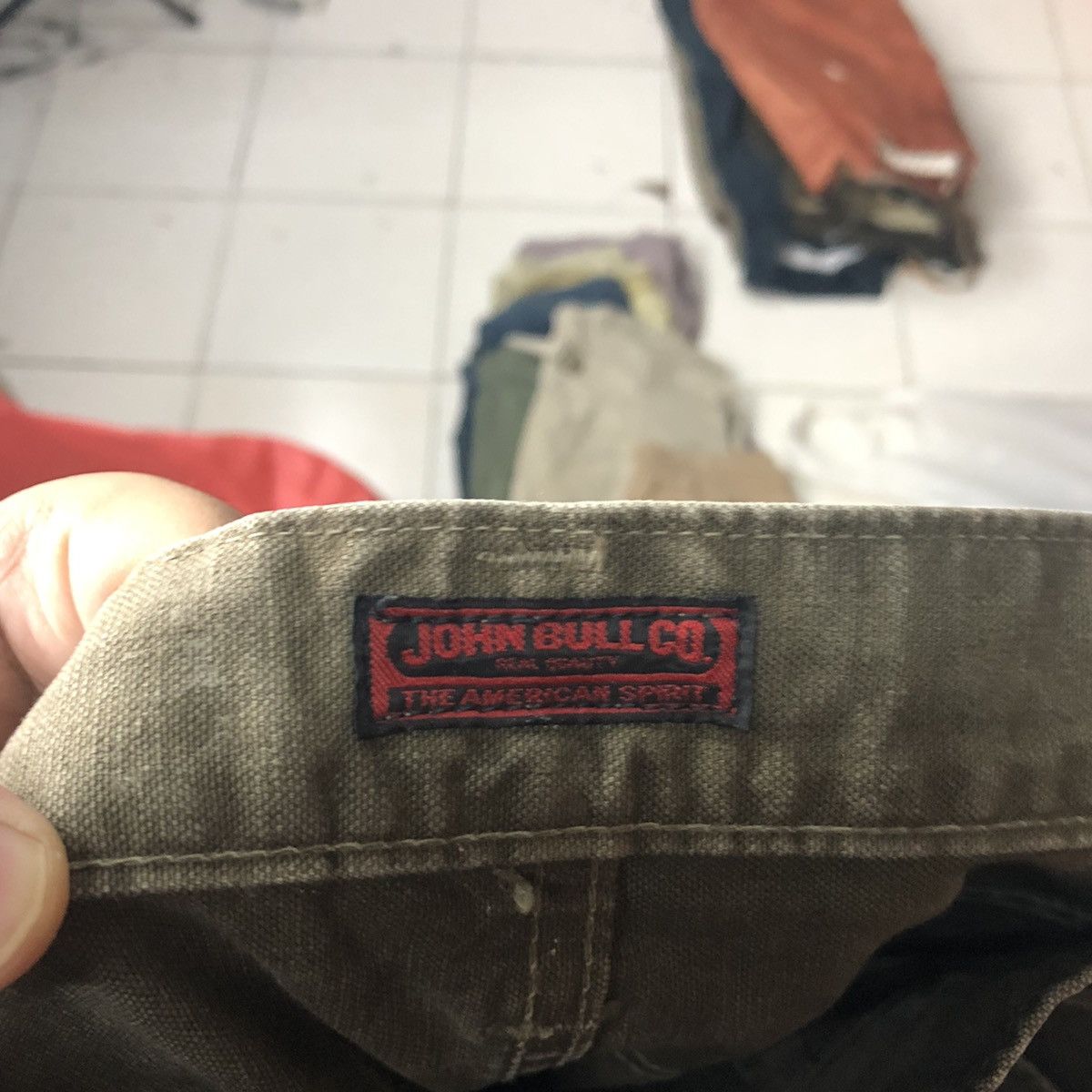 Japanese Brand × Johnbull John Bull japan Brown Casual cargo Pants #5447 Size US 31 - 14 Thumbnail