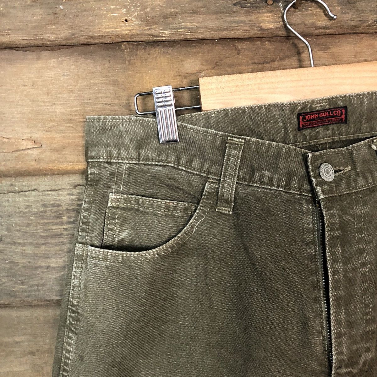 Japanese Brand × Johnbull John Bull japan Brown Casual cargo Pants #5447 Size US 31 - 4 Thumbnail