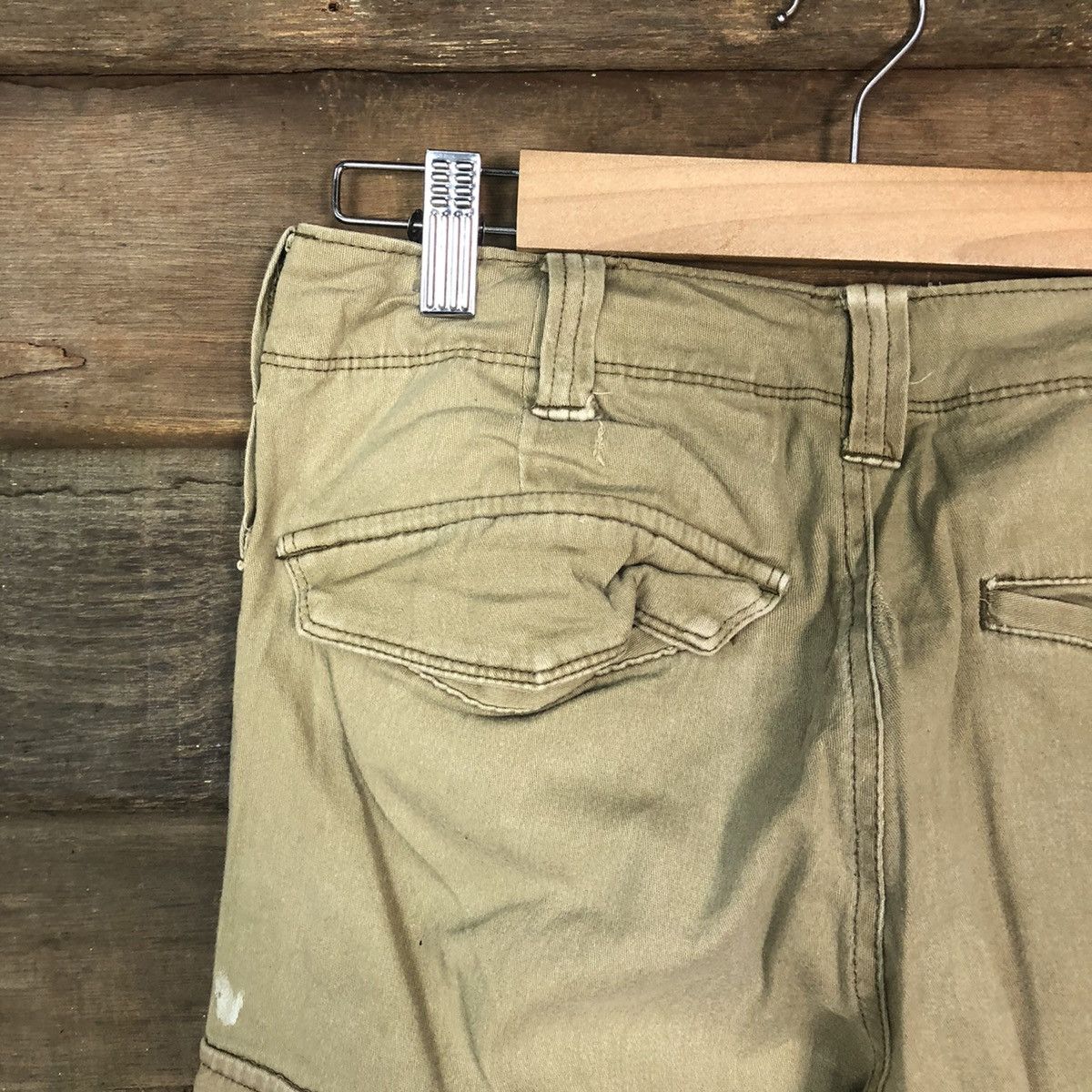 Japanese Brand Burtle Brown multipocket tactical Cargo Pants #5453 Size US 29 - 15 Thumbnail