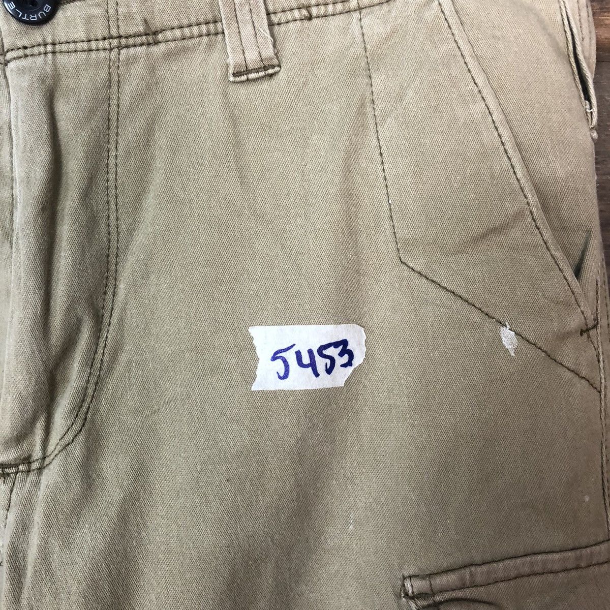 Japanese Brand Burtle Brown multipocket tactical Cargo Pants #5453 Size US 29 - 10 Thumbnail