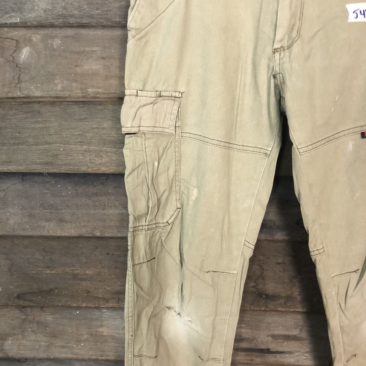 Japanese Brand Burtle Brown multipocket tactical Cargo Pants #5453 Size US 29 - 6 Thumbnail
