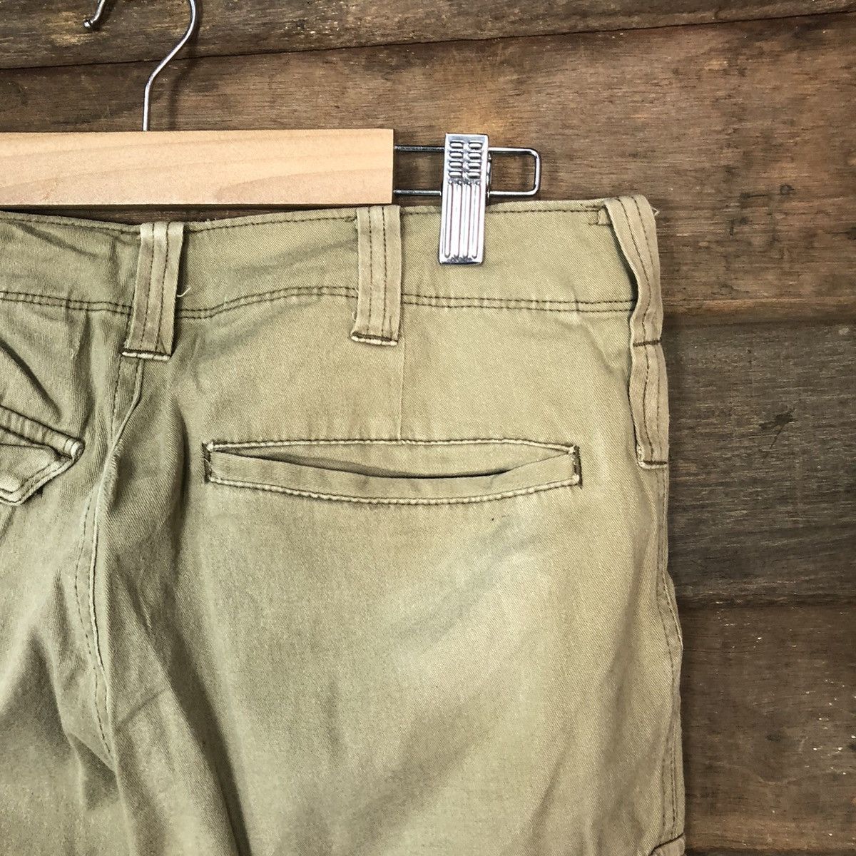 Japanese Brand Burtle Brown multipocket tactical Cargo Pants #5453 Size US 29 - 16 Thumbnail
