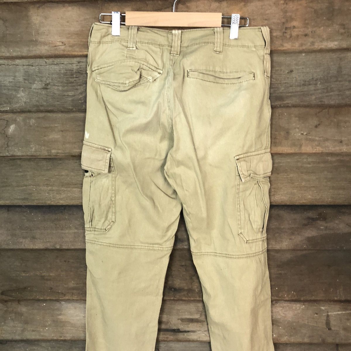 Japanese Brand Burtle Brown multipocket tactical Cargo Pants #5453 Size US 29 - 13 Thumbnail