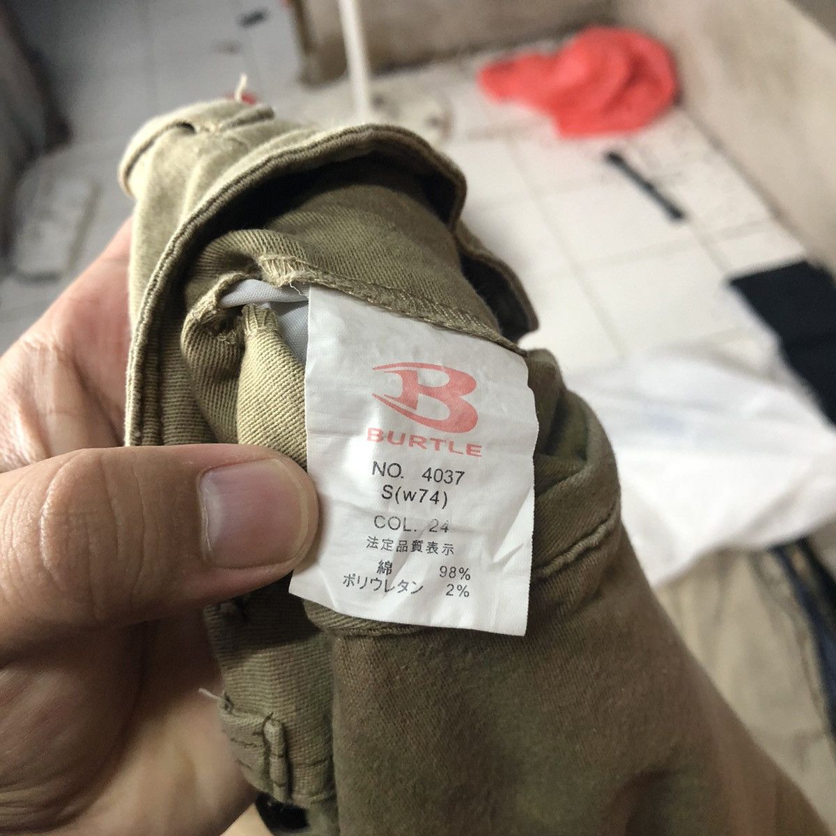 Japanese Brand Burtle Brown multipocket tactical Cargo Pants #5453 Size US 29 - 18 Thumbnail