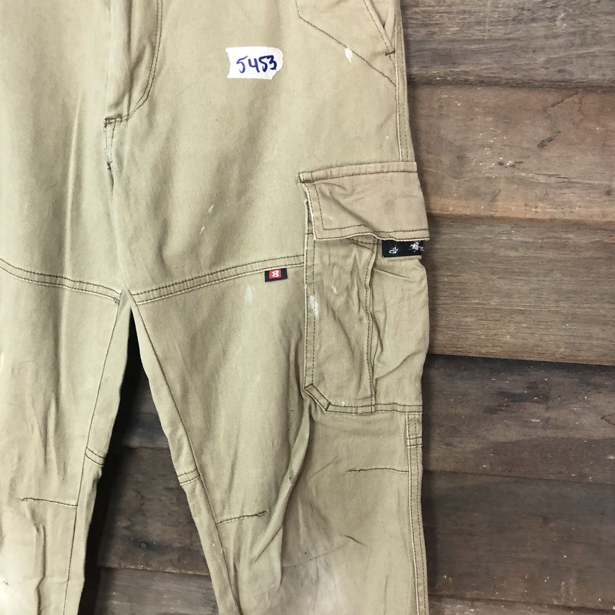 Japanese Brand Burtle Brown multipocket tactical Cargo Pants #5453 Size US 29 - 7 Thumbnail