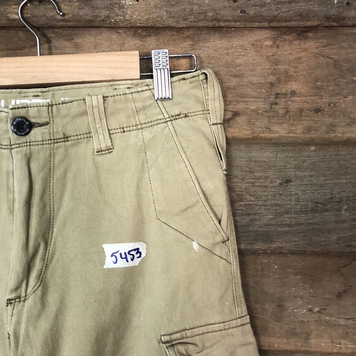 Japanese Brand Burtle Brown multipocket tactical Cargo Pants #5453 Size US 29 - 5 Thumbnail