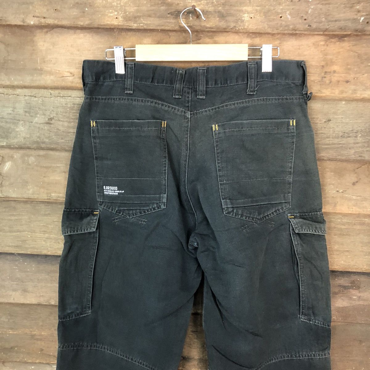 Faded Glory G.Ground Dark Blue utility Cargo Pants #5451 Size US 32 / EU 48 - 12 Thumbnail