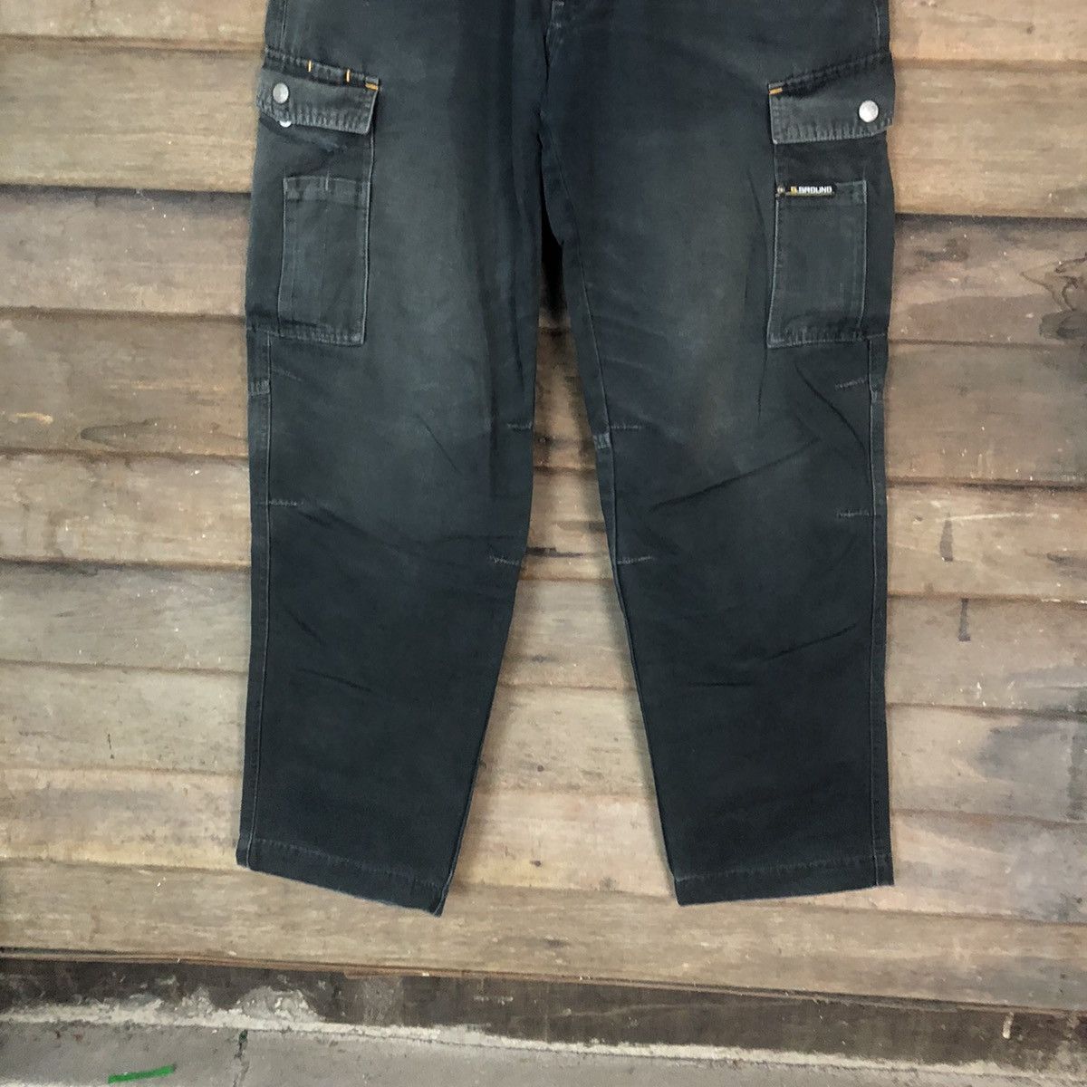 Faded Glory G.Ground Dark Blue utility Cargo Pants #5451 Size US 32 / EU 48 - 3 Thumbnail
