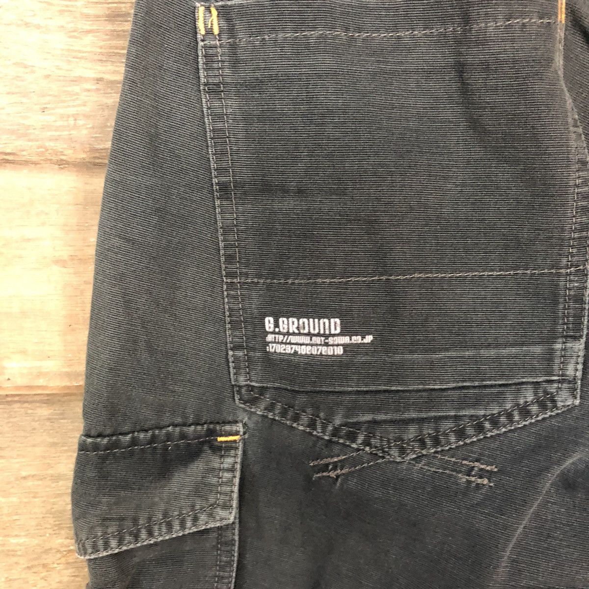 Faded Glory G.Ground Dark Blue utility Cargo Pants #5451 Size US 32 / EU 48 - 16 Thumbnail
