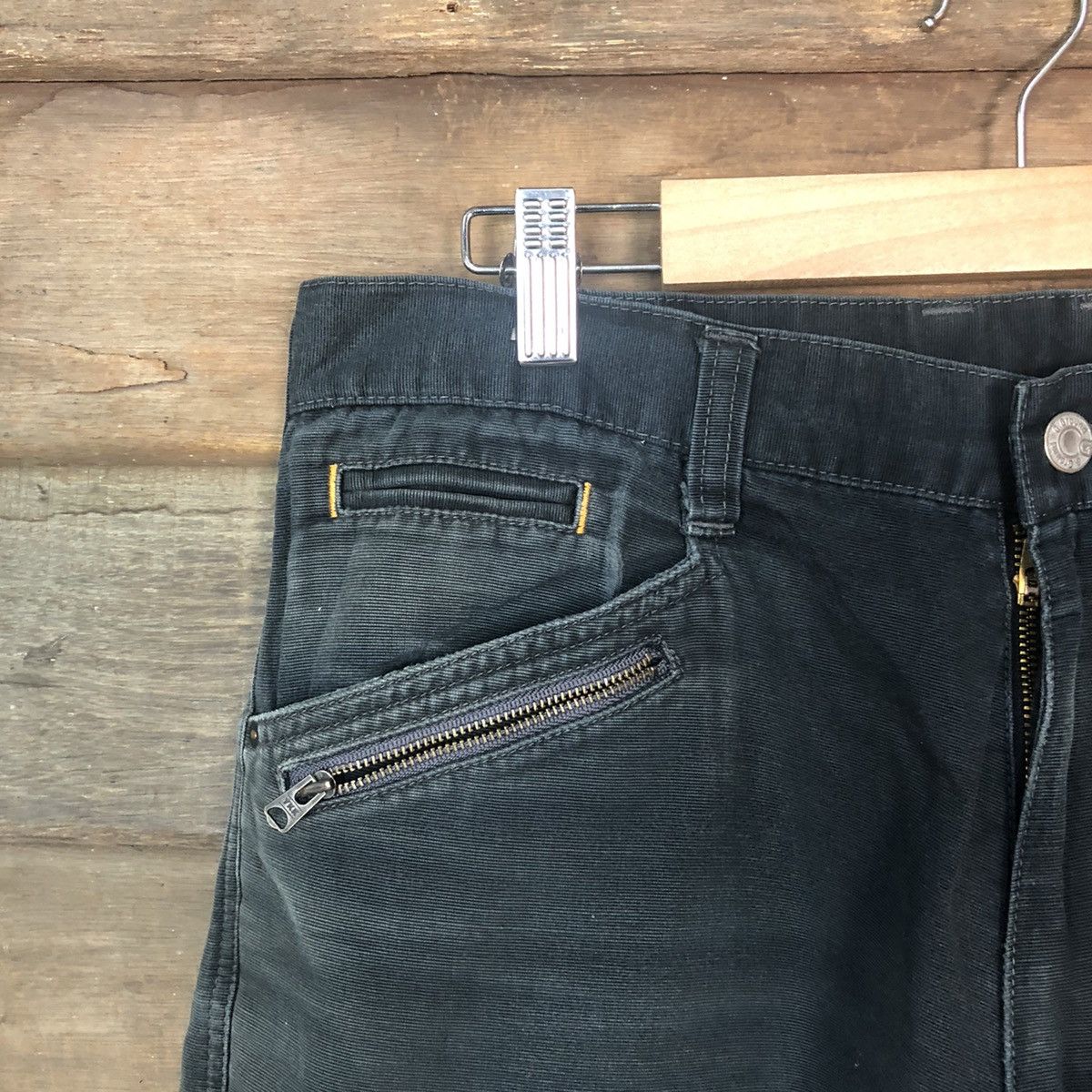 Faded Glory G.Ground Dark Blue utility Cargo Pants #5451 Size US 32 / EU 48 - 4 Thumbnail