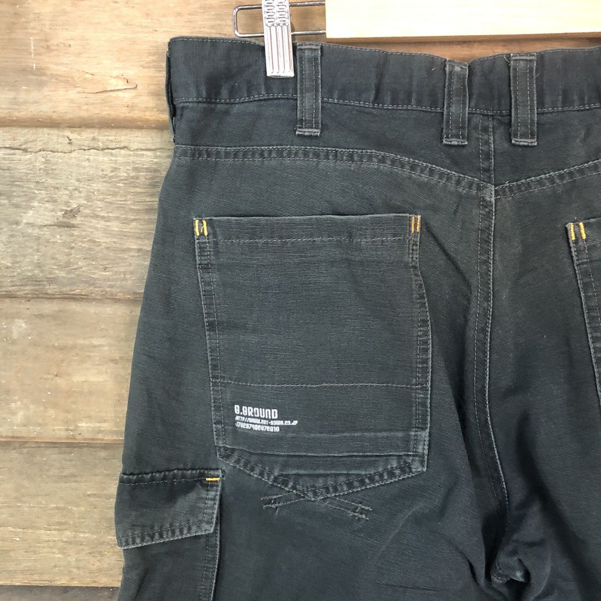 Faded Glory G.Ground Dark Blue utility Cargo Pants #5451 Size US 32 / EU 48 - 14 Thumbnail