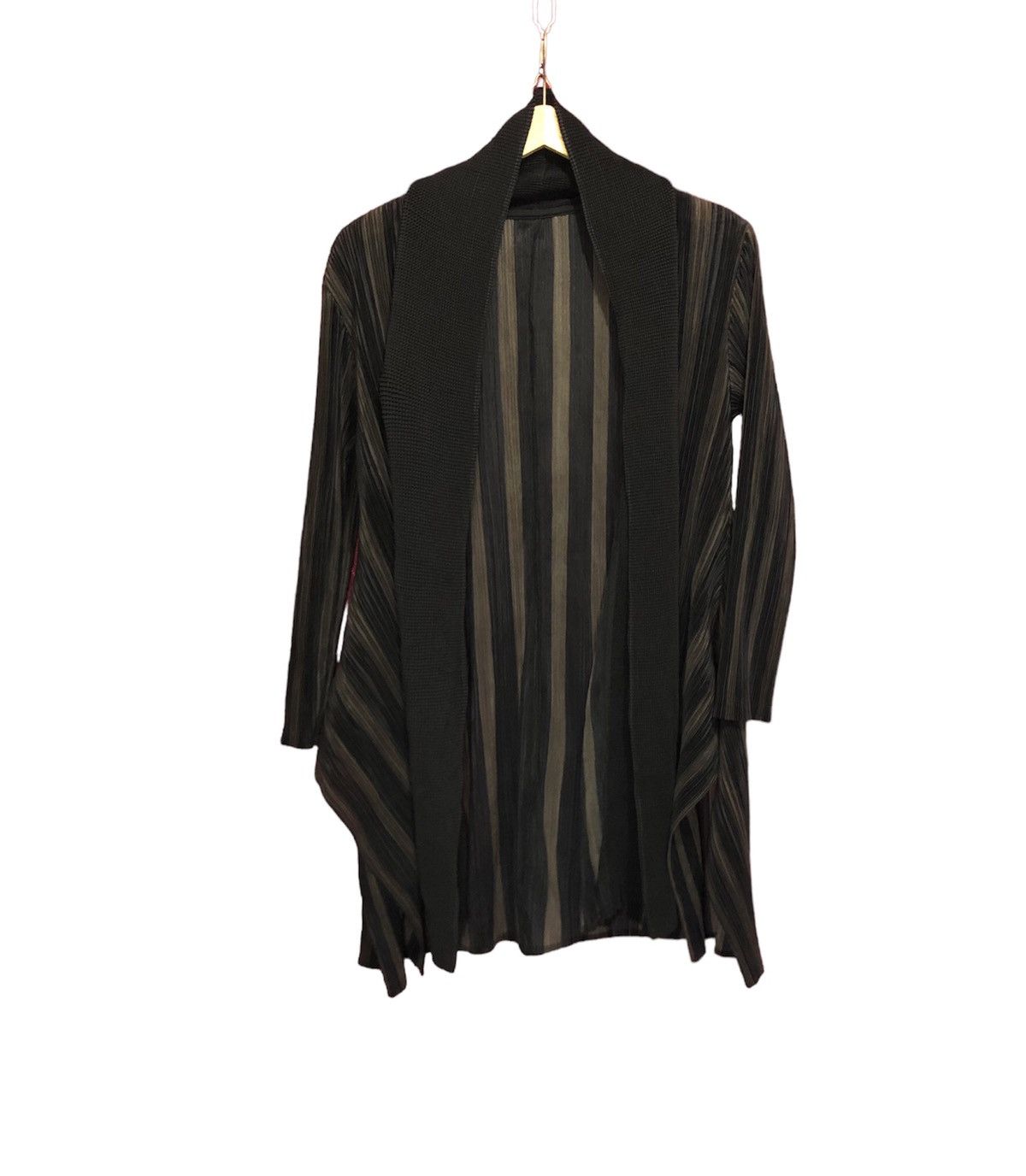 Issey Miyake Inspiring Pleats Please Issey Miyake Outerwear Cardigan Size L / US 10 / IT 46 - 4 Thumbnail