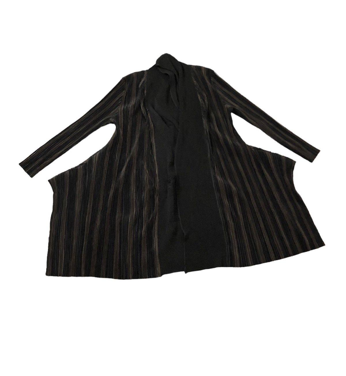 Issey Miyake Inspiring Pleats Please Issey Miyake Outerwear Cardigan Size L / US 10 / IT 46 - 2 Thumbnail