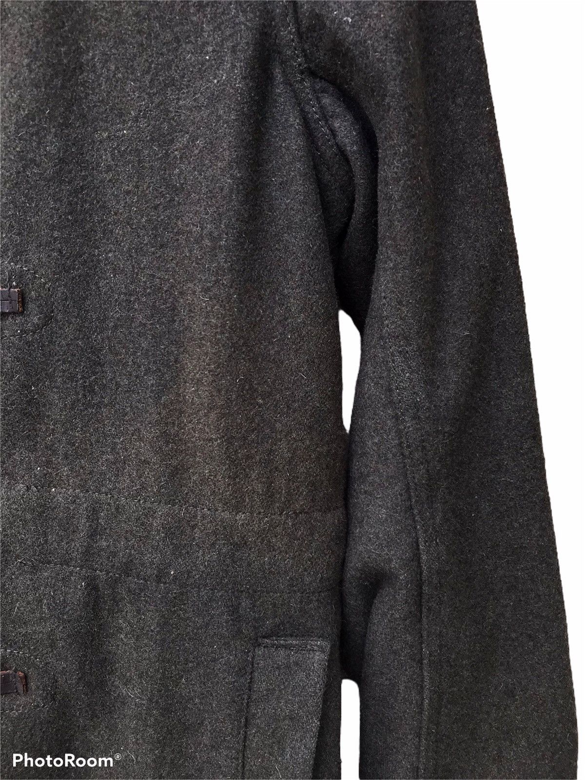 Japanese Brand × Katharine Hamnett London Vintage HAMNETT Hood Wool Long Jacket Japanese Brands Design Size US M / EU 48-50 / 2 - 5 Thumbnail