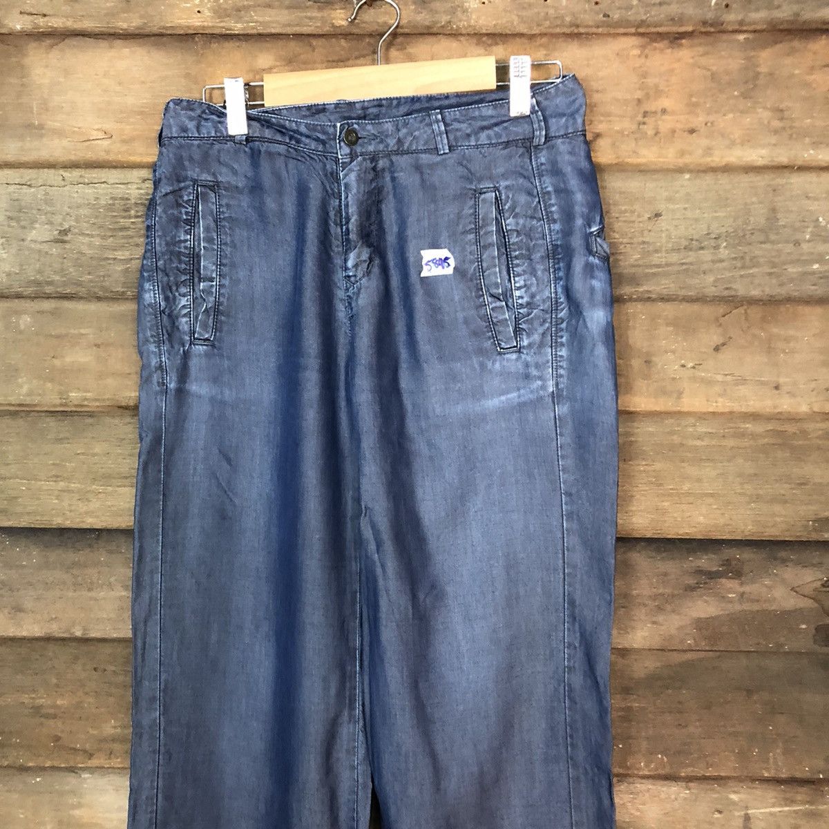 Japanese Brand × Johnbull John Bull Dark Blue Casual Pants #5995 Size US 27 - 2 Thumbnail
