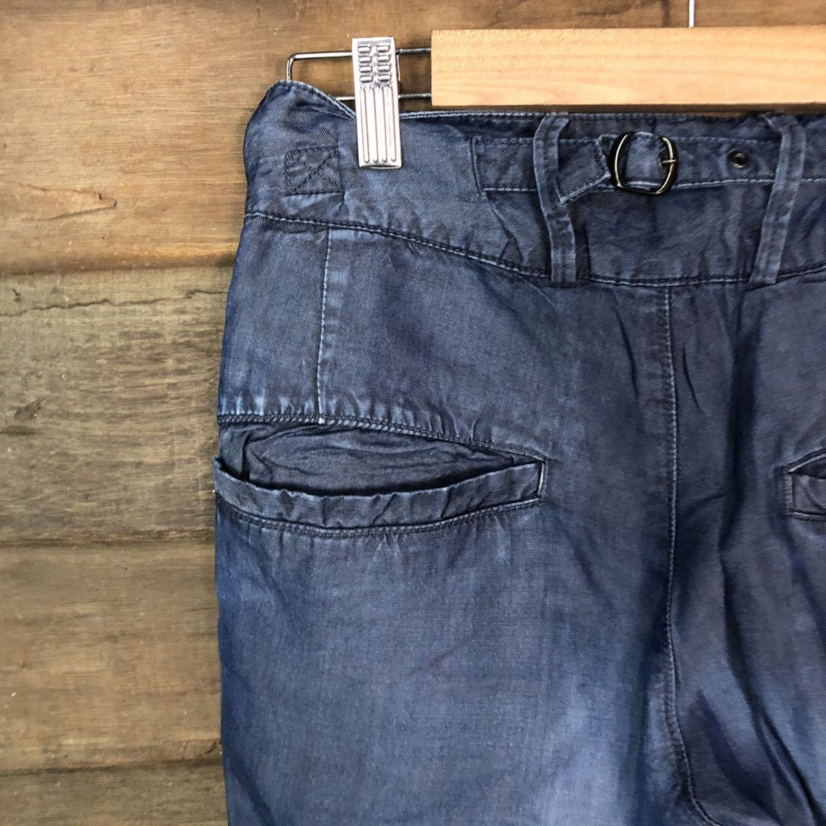 Japanese Brand × Johnbull John Bull Dark Blue Casual Pants #5995 Size US 27 - 12 Thumbnail