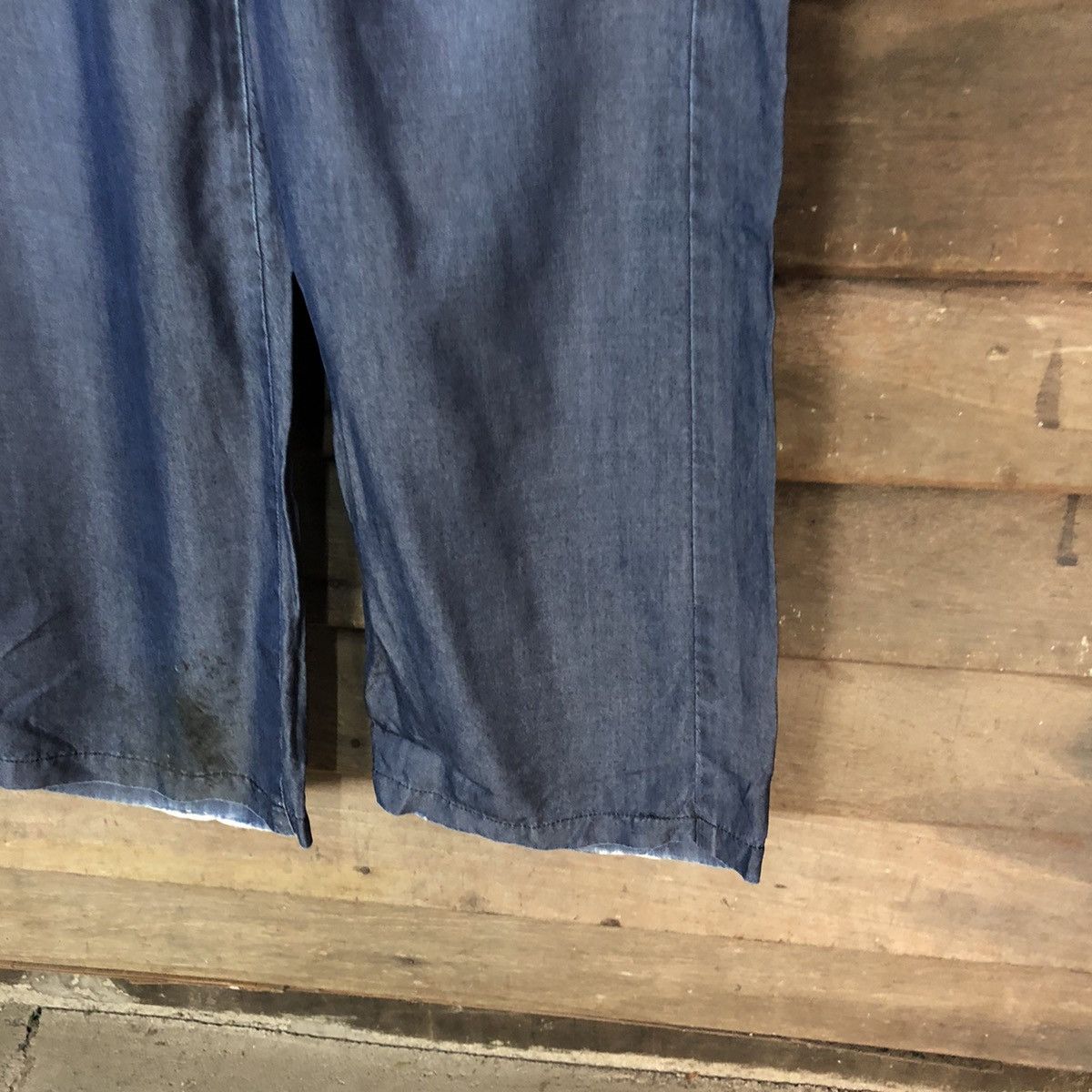 Japanese Brand × Johnbull John Bull Dark Blue Casual Pants #5995 Size US 27 - 7 Thumbnail