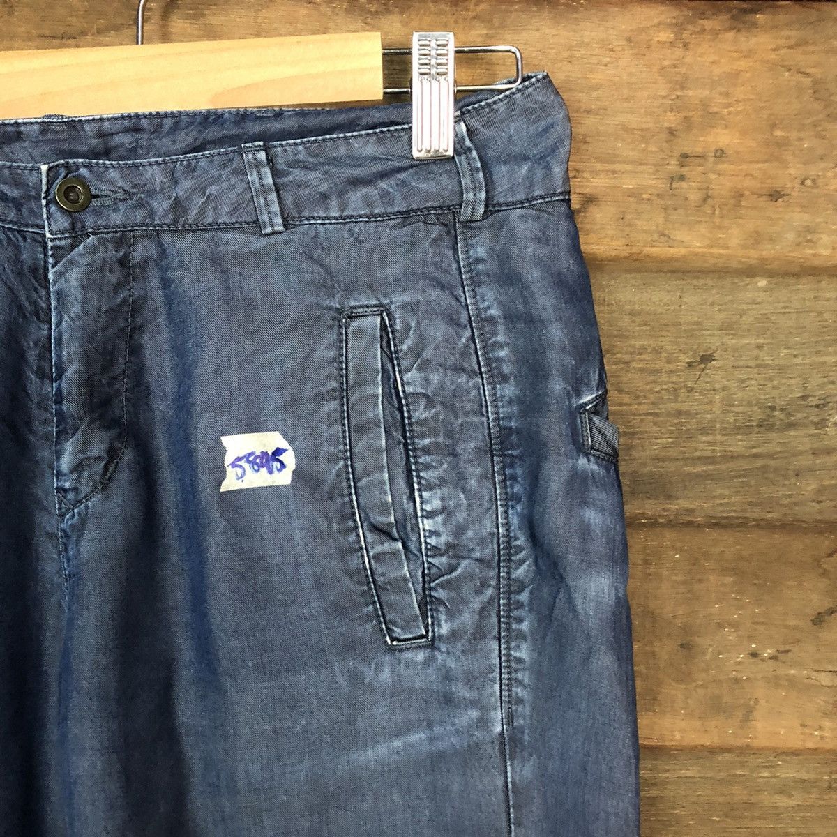 Japanese Brand × Johnbull John Bull Dark Blue Casual Pants #5995 Size US 27 - 5 Thumbnail