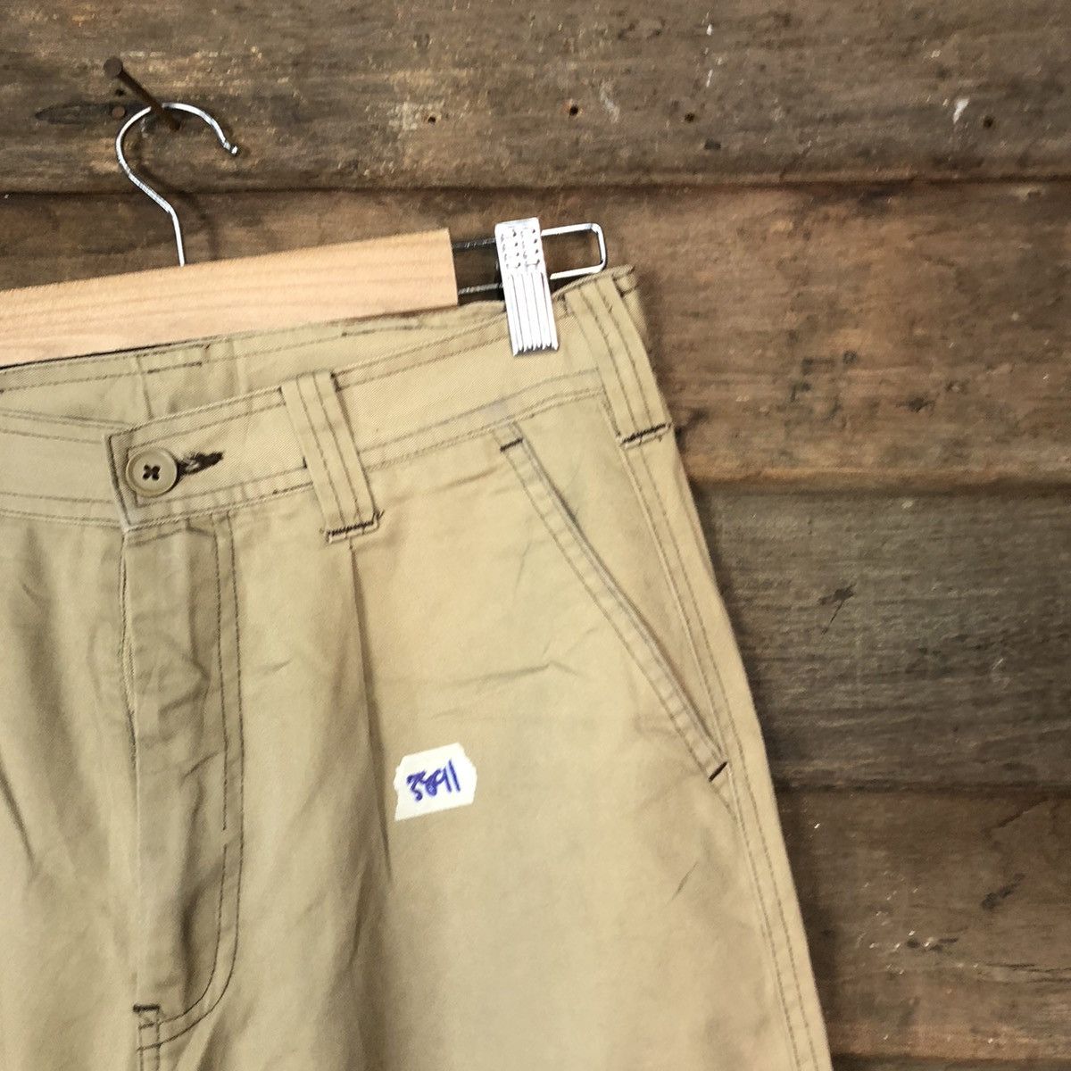 Japanese Brand Dcm Brand Brown utility japan Cargo Pants #5891 Size US 29 - 5 Thumbnail
