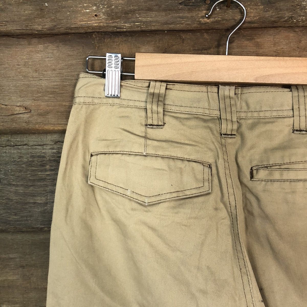 Japanese Brand Dcm Brand Brown utility japan Cargo Pants #5891 Size US 29 - 13 Thumbnail
