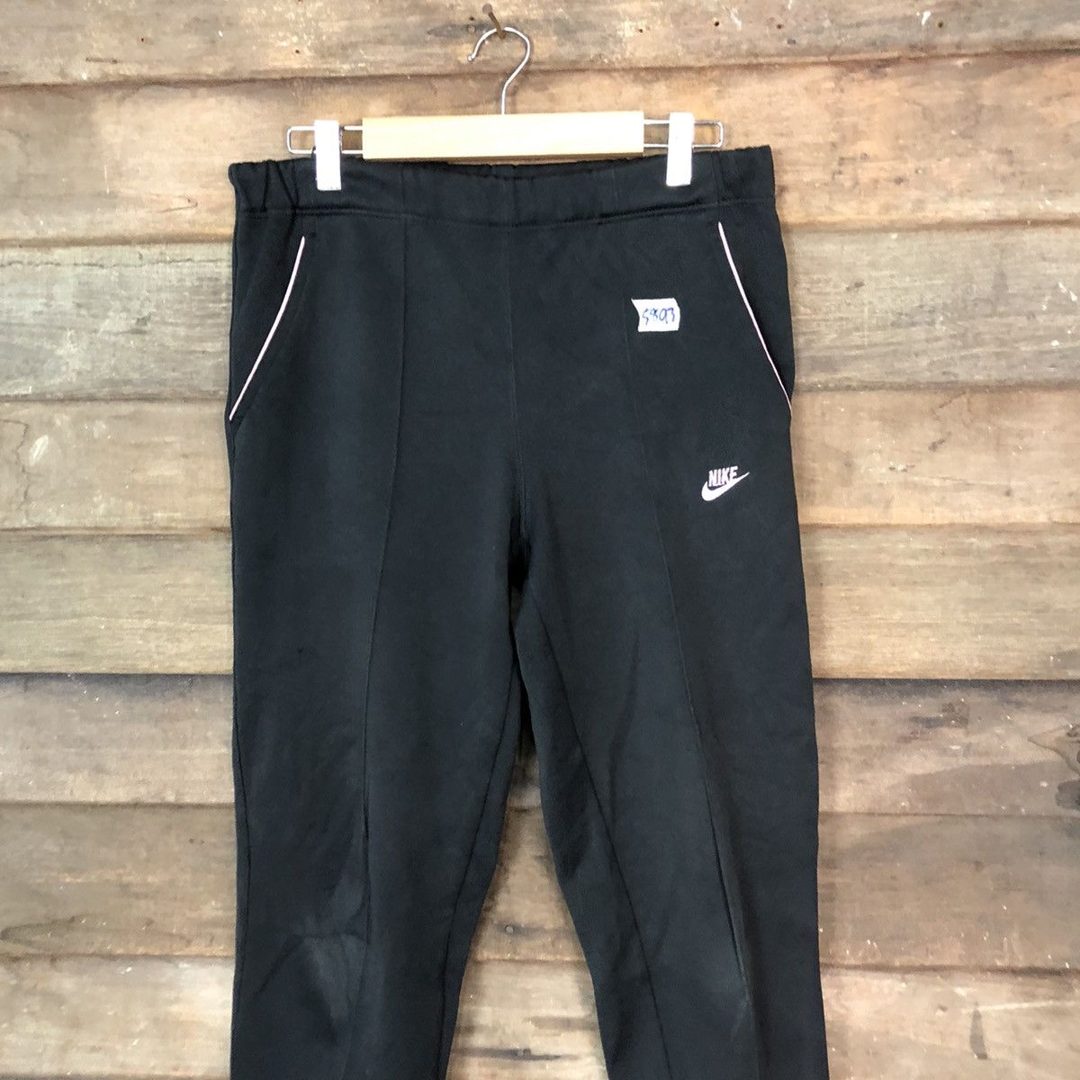 Nike Nike Blue tag vintage japan Black Joggers Pants #5893 Size US 28 / EU 44 - 2 Thumbnail