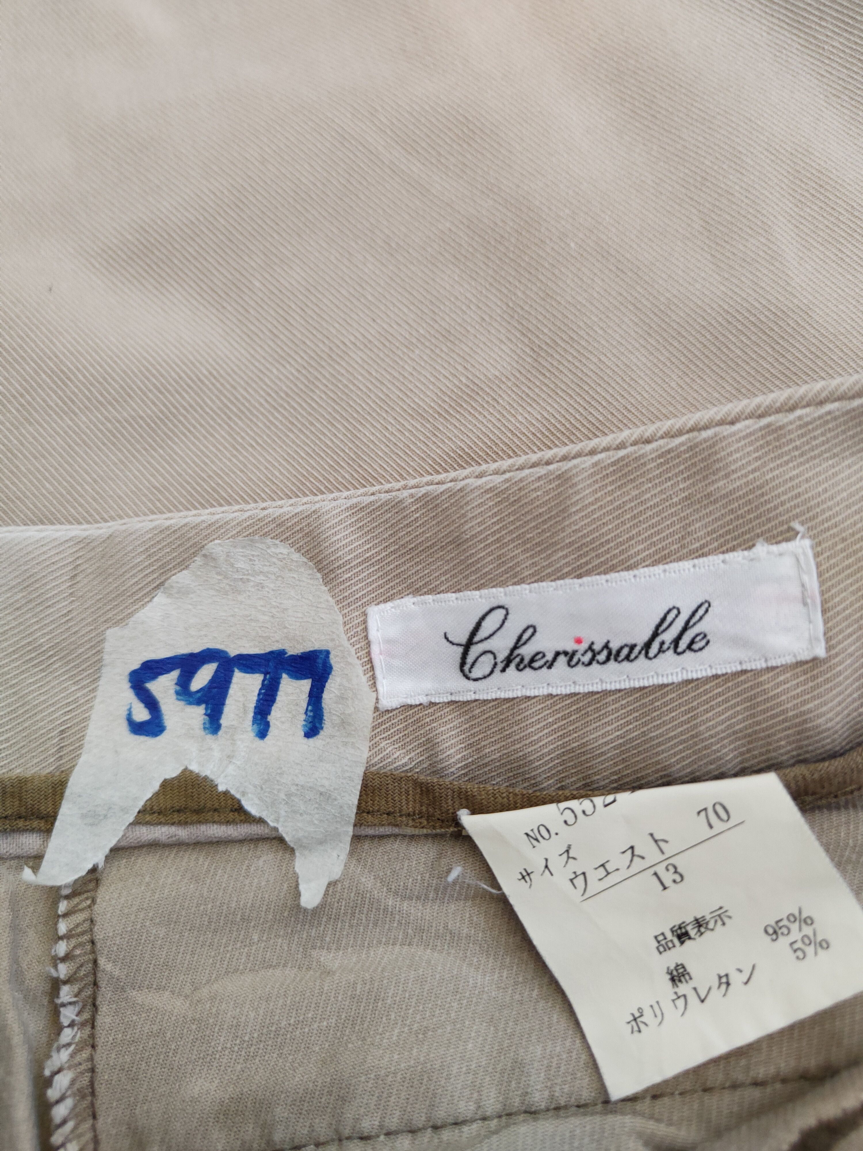 Japanese Brand × Vintage Cherissable Multi Pocket Tactical Cargo Pants #5977 Size 29" - 14 Thumbnail