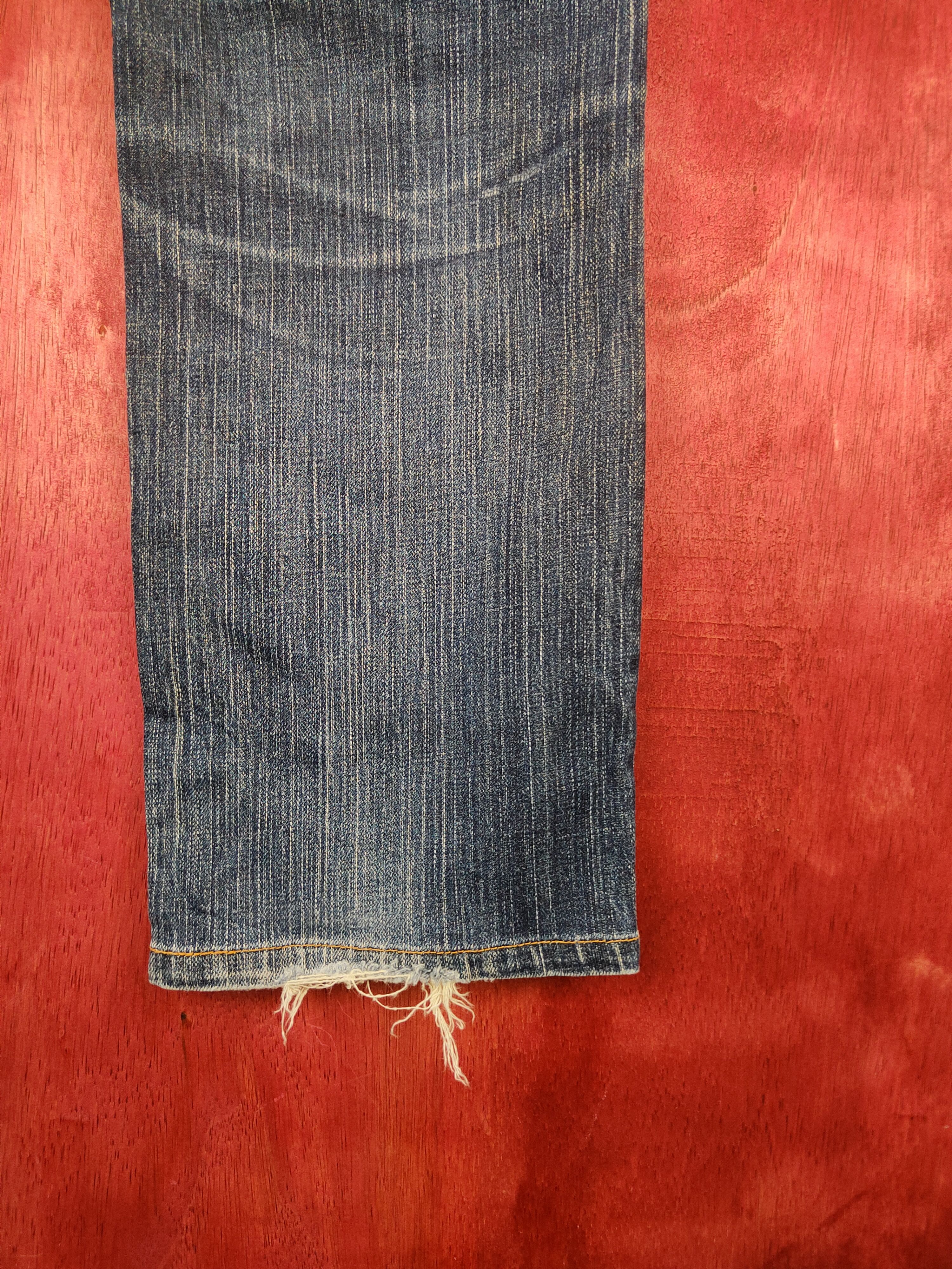 Edwin × Japanese Brand DL Edwin Dark Blue Multi Pocket Tactical Denim #5973 Size 29" - 11 Thumbnail
