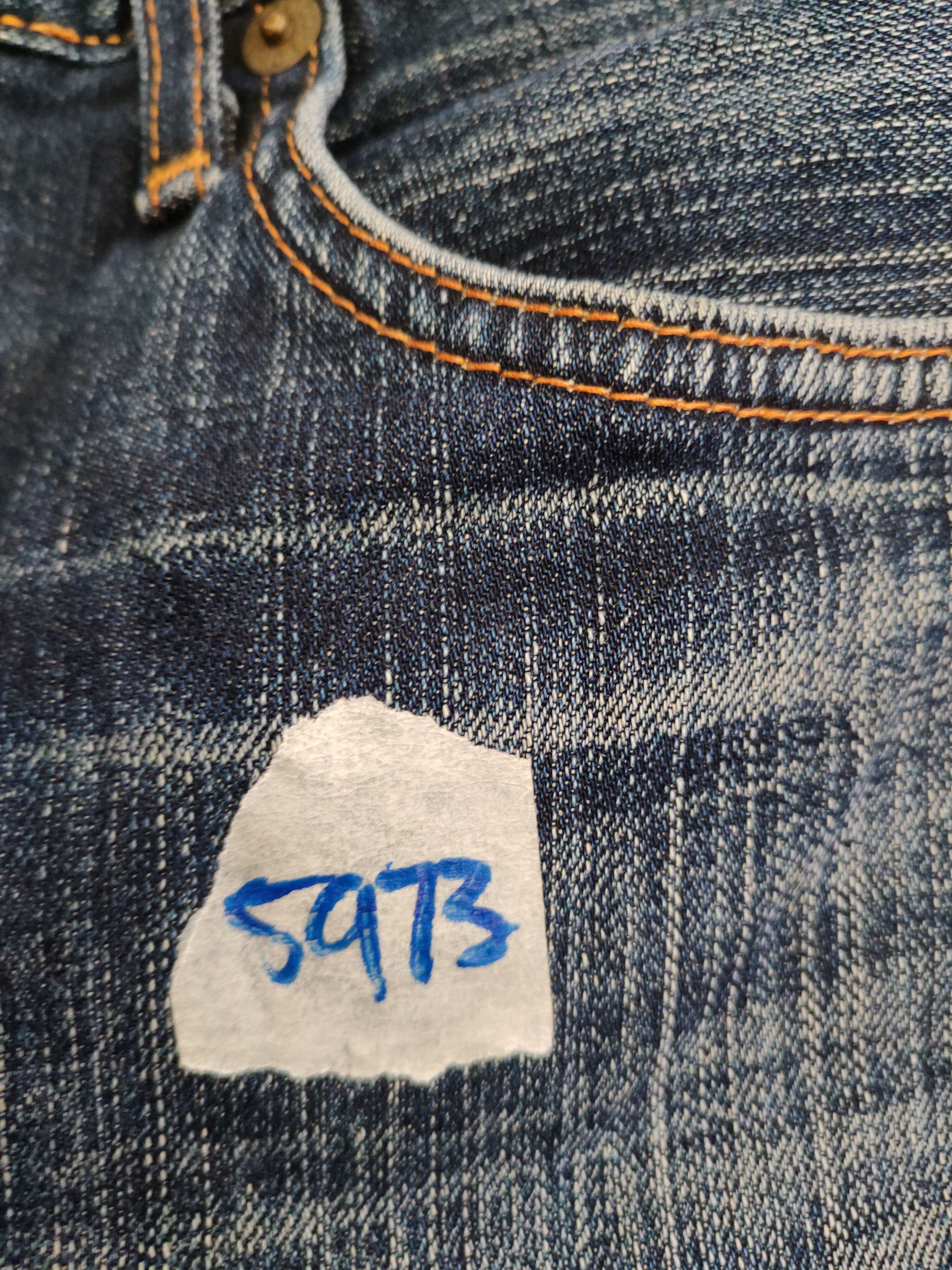 Edwin × Japanese Brand DL Edwin Dark Blue Multi Pocket Tactical Denim #5973 Size 29" - 16 Thumbnail