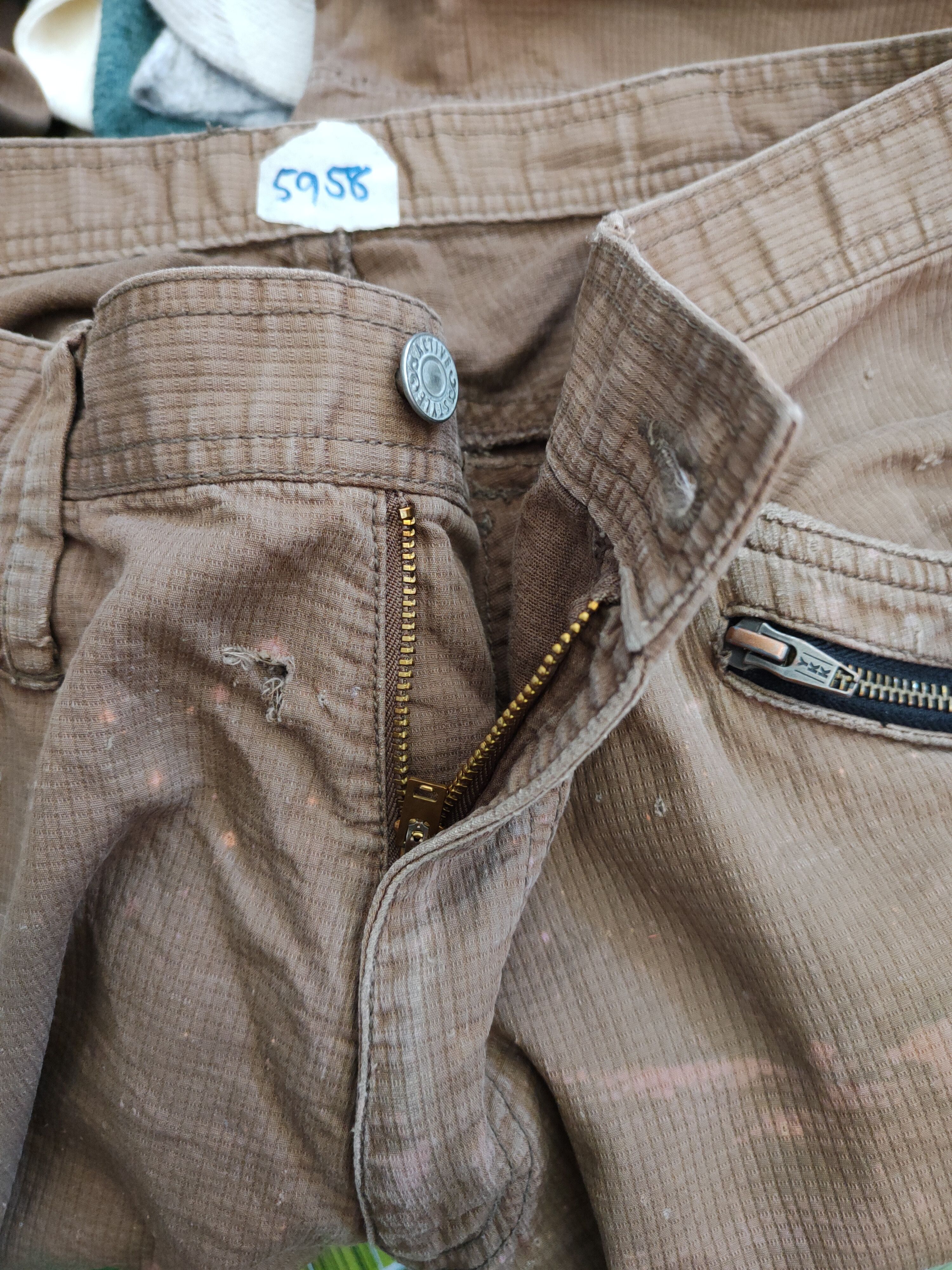 Japanese Brand × Vintage Dogman Brown Multi Pocket Tactical Cargo Pants #5958 Size US 32 / EU 48 - 18 Thumbnail
