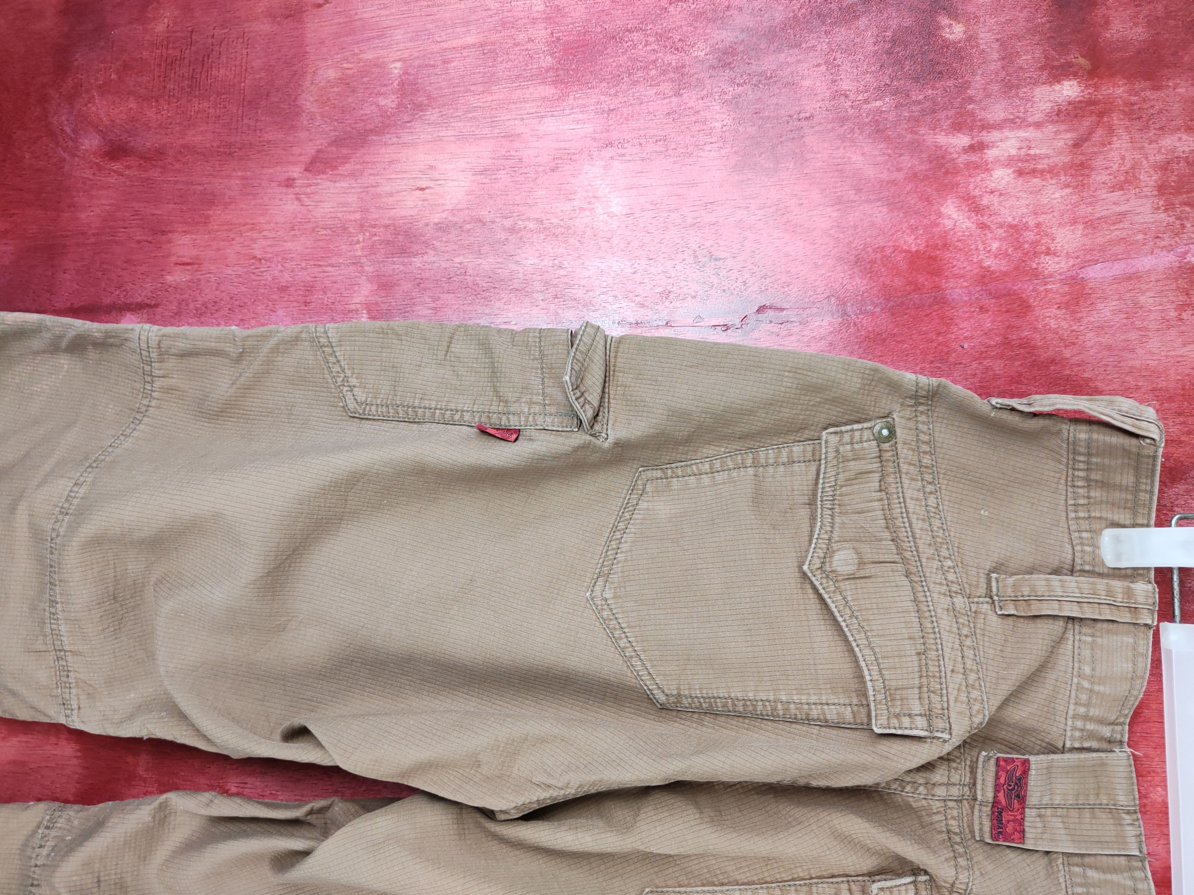Japanese Brand × Vintage Dogman Brown Multi Pocket Tactical Cargo Pants #5958 Size US 32 / EU 48 - 13 Thumbnail