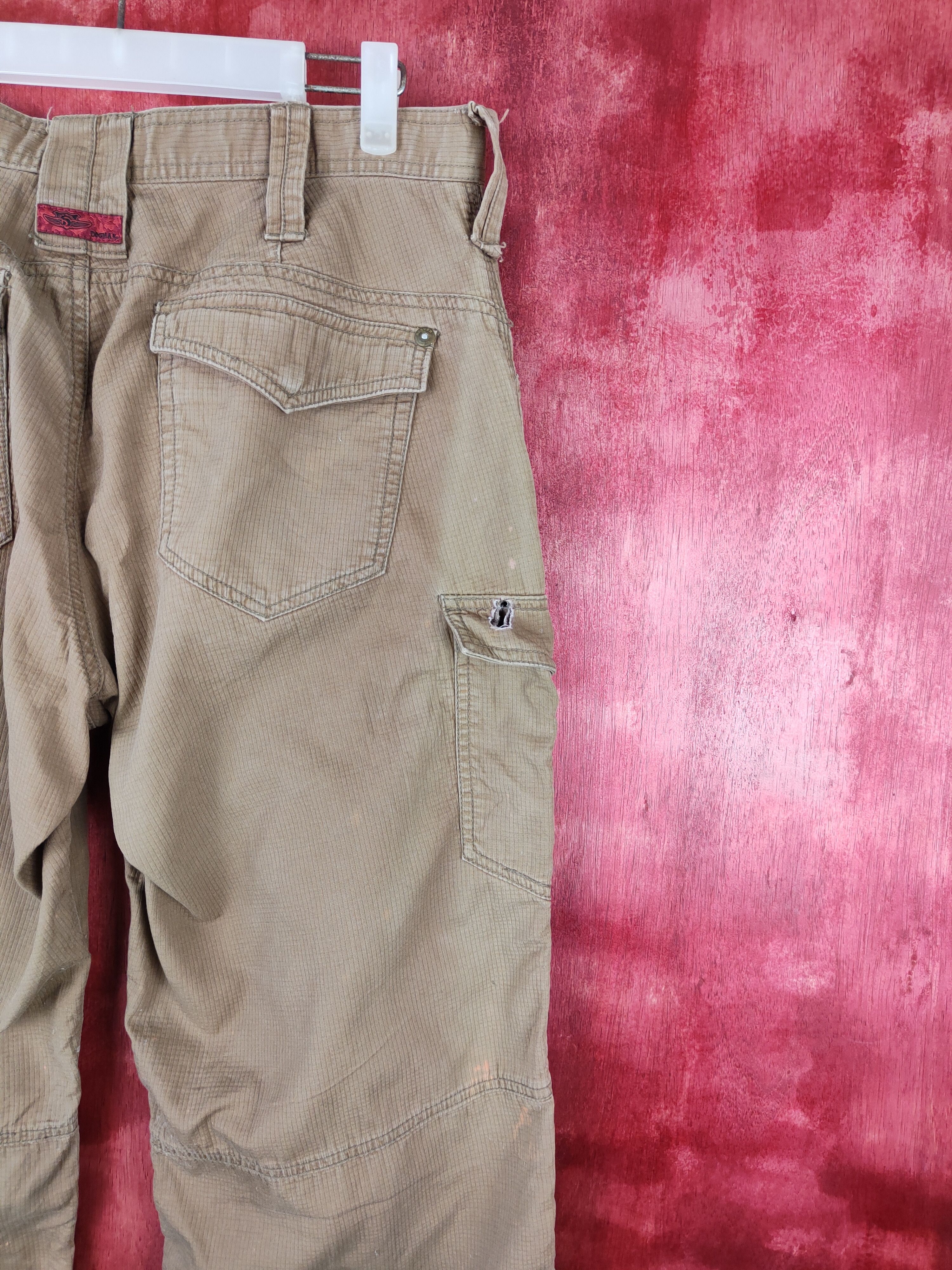Japanese Brand × Vintage Dogman Brown Multi Pocket Tactical Cargo Pants #5958 Size US 32 / EU 48 - 16 Thumbnail