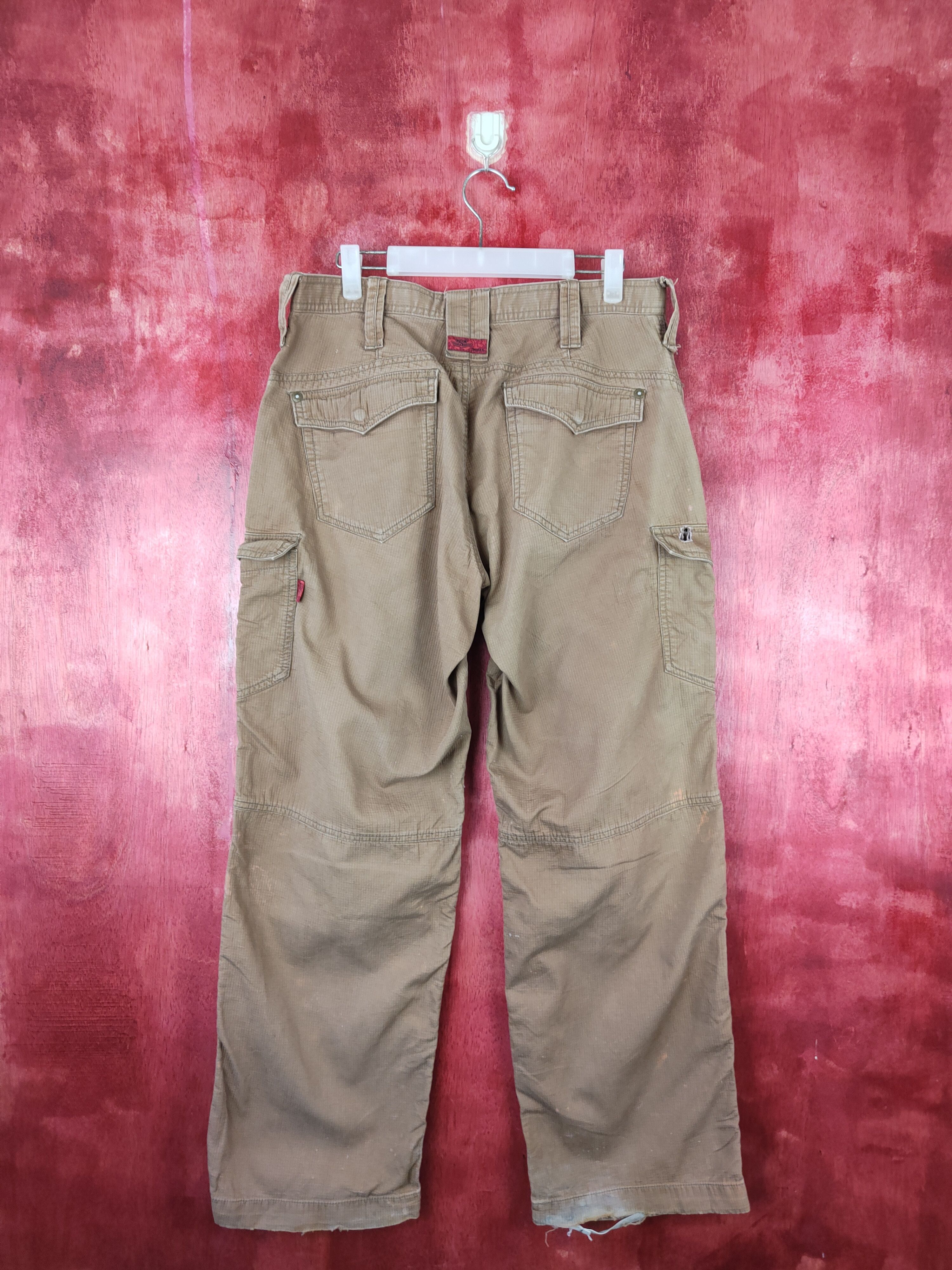 Japanese Brand × Vintage Dogman Brown Multi Pocket Tactical Cargo Pants #5958 Size US 32 / EU 48 - 10 Thumbnail